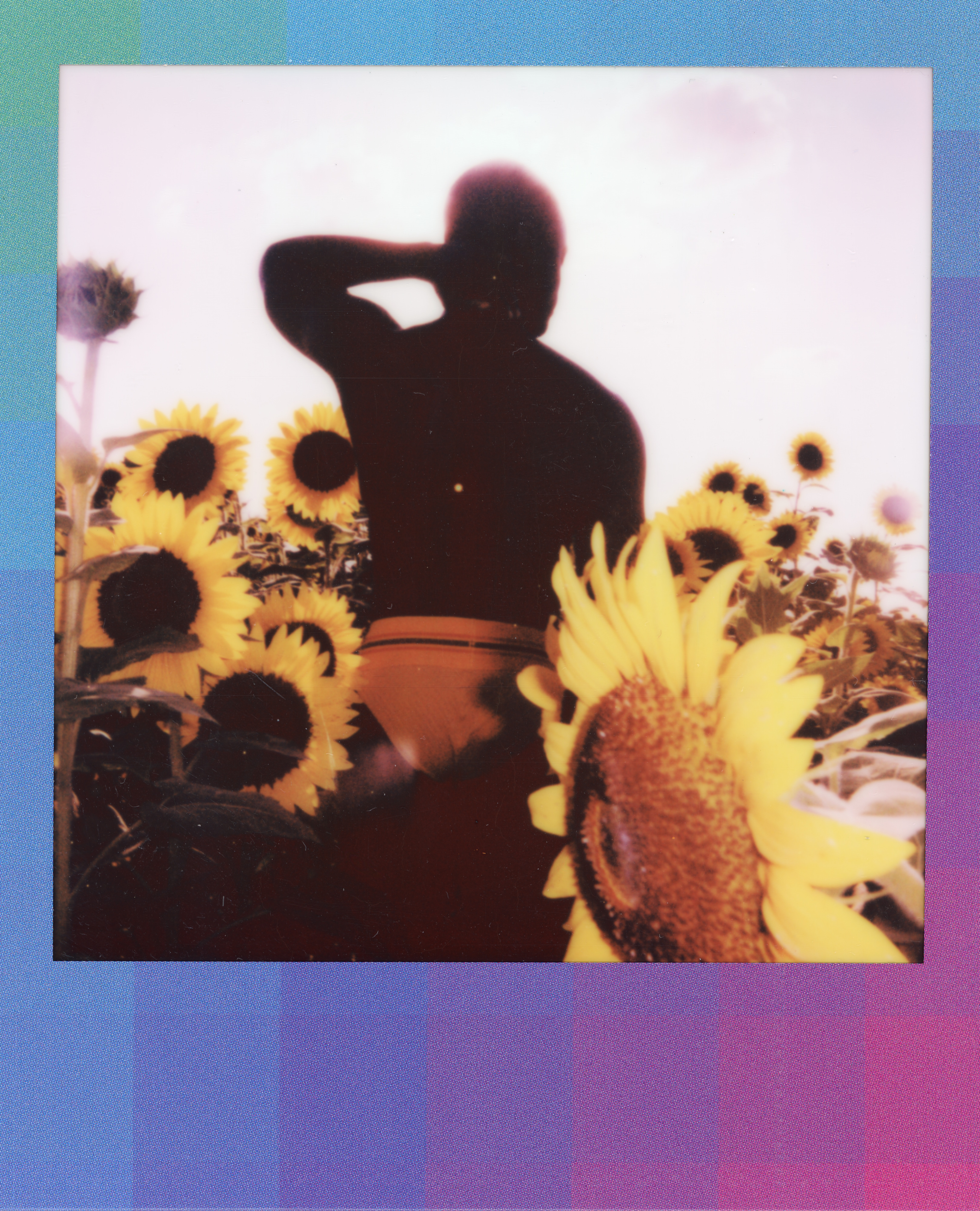 Miami 2021 Polaroid 066, a one-of-one instant photograph made in Miami, Florida, 2021 by Robert Andy Coombs.