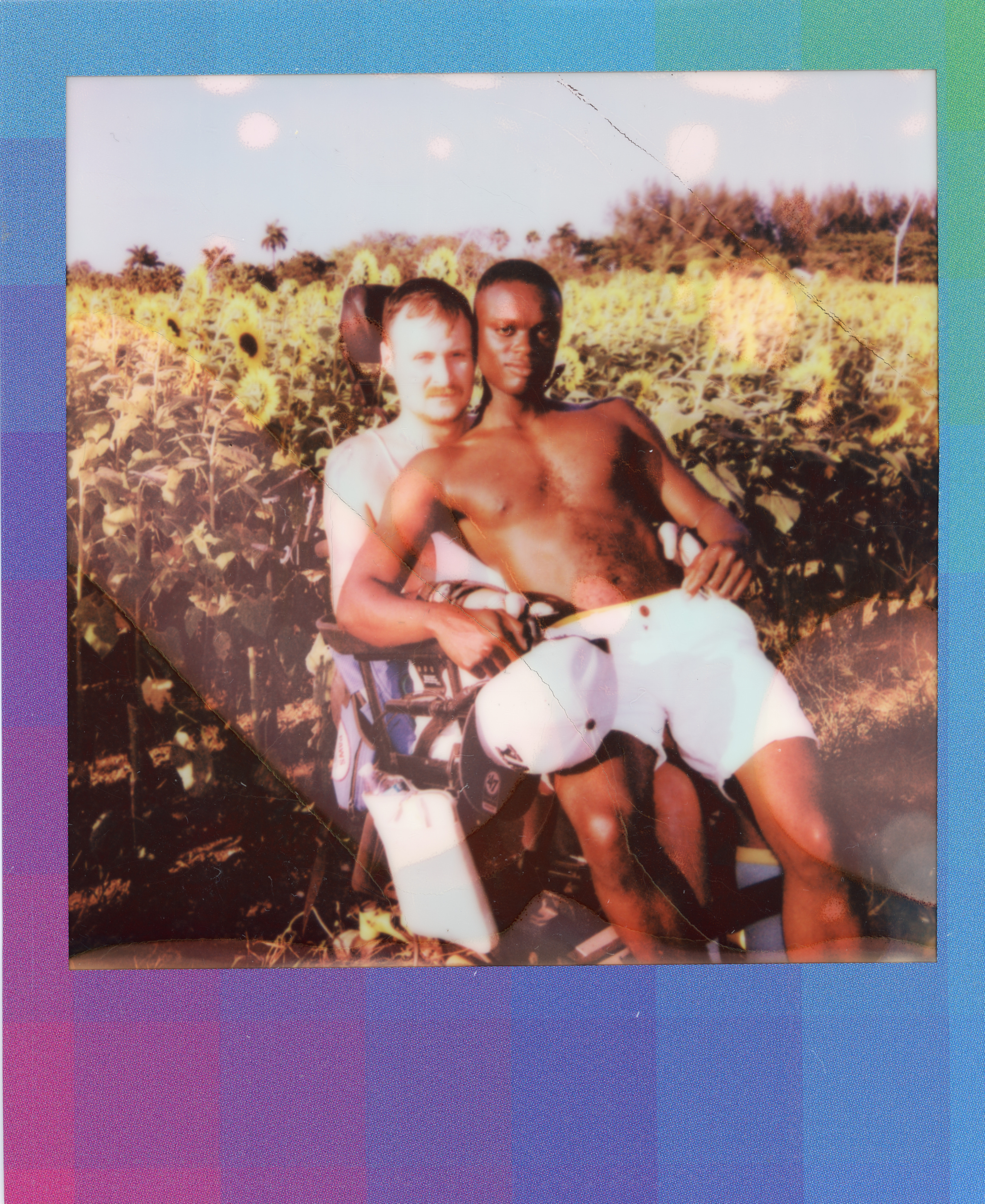 Miami 2021 Polaroid 068, a one-of-one instant photograph made in Miami, Florida, 2021 by Robert Andy Coombs.