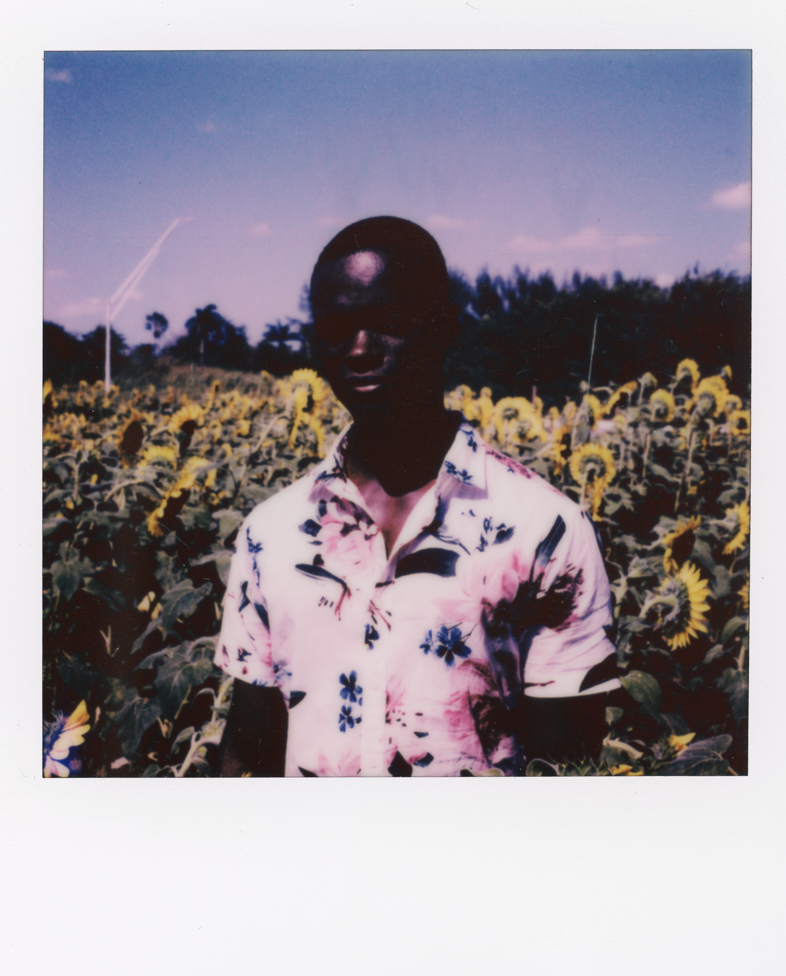 Miami 2021 Polaroid 069, a one-of-one instant photograph made in Miami, Florida, 2021 by Robert Andy Coombs.