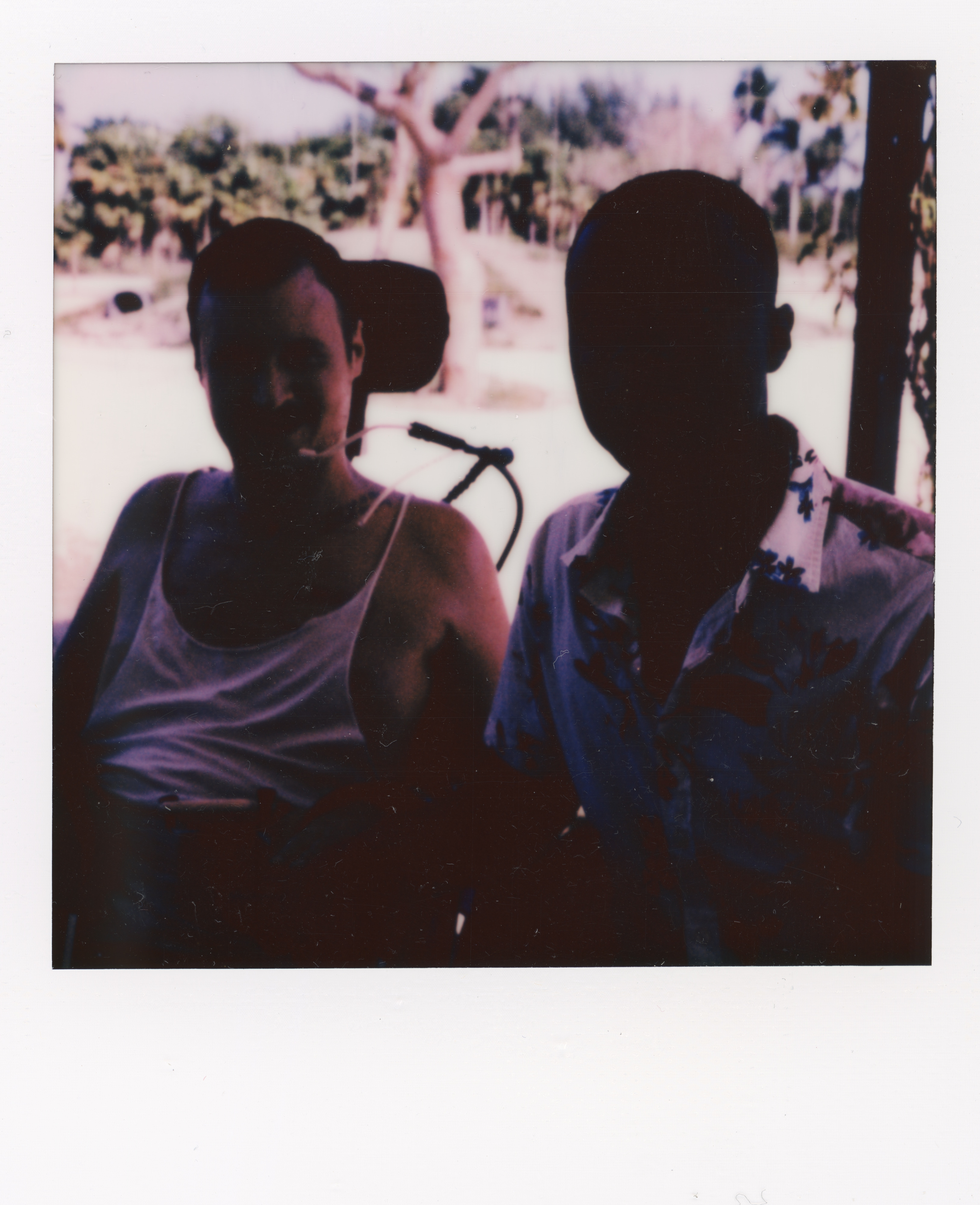 Miami 2021 Polaroid 071, a one-of-one instant photograph made in Miami, Florida, 2021 by Robert Andy Coombs.