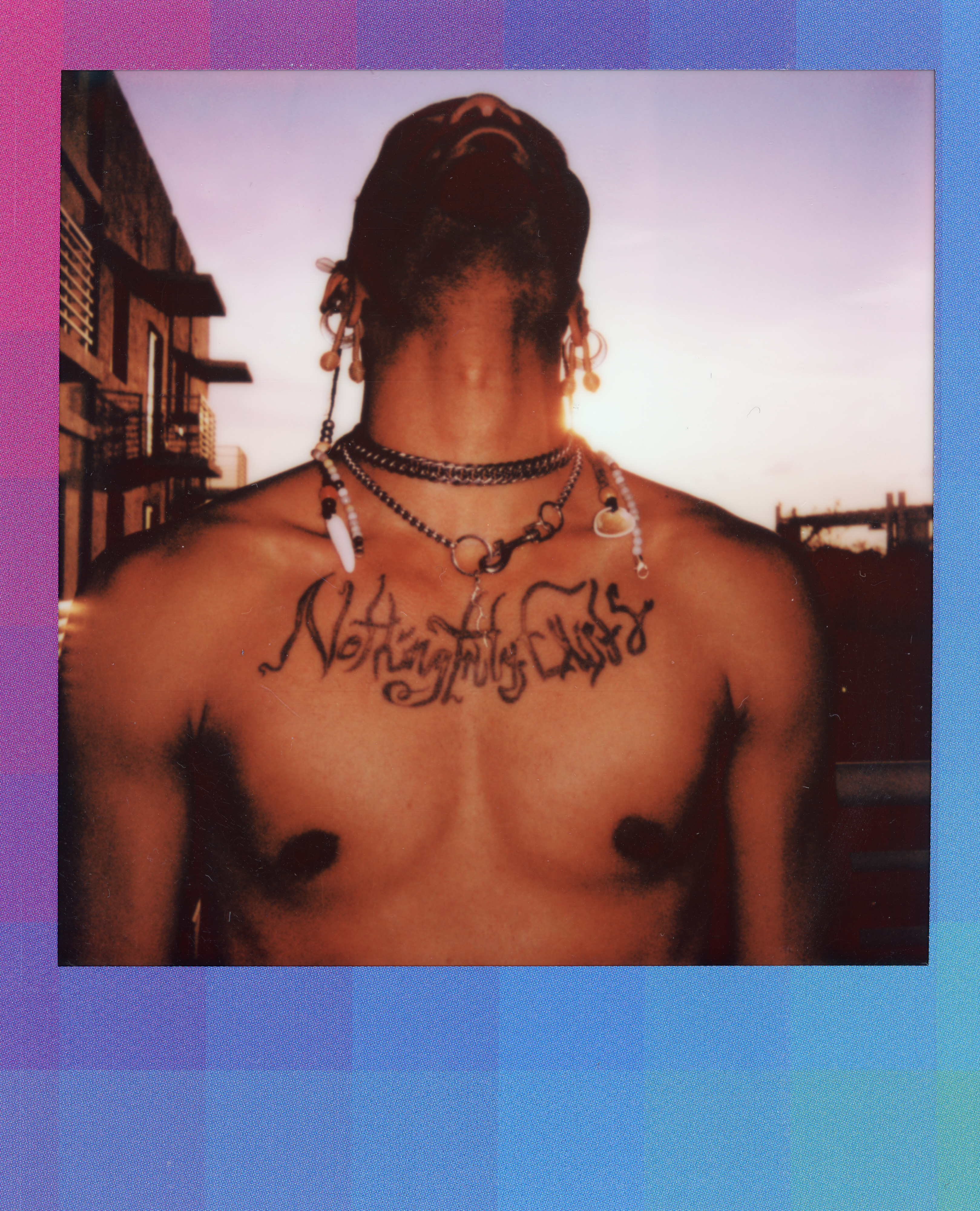 Miami 2021 Polaroid 078, a one-of-one instant photograph made in Miami, Florida, 2021 by Robert Andy Coombs.
