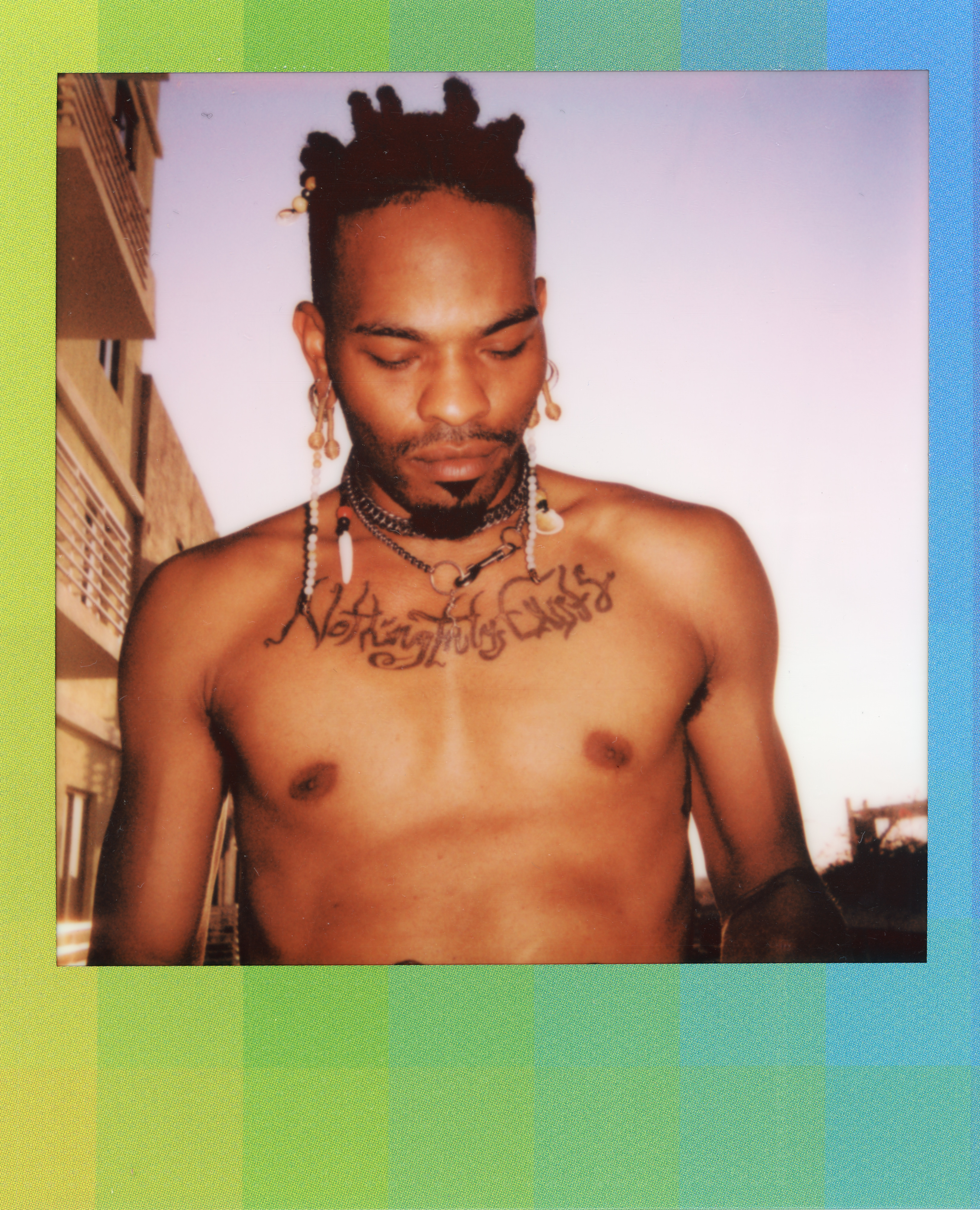 Miami 2021 Polaroid 080, a one-of-one instant photograph made in Miami, Florida, 2021 by Robert Andy Coombs.