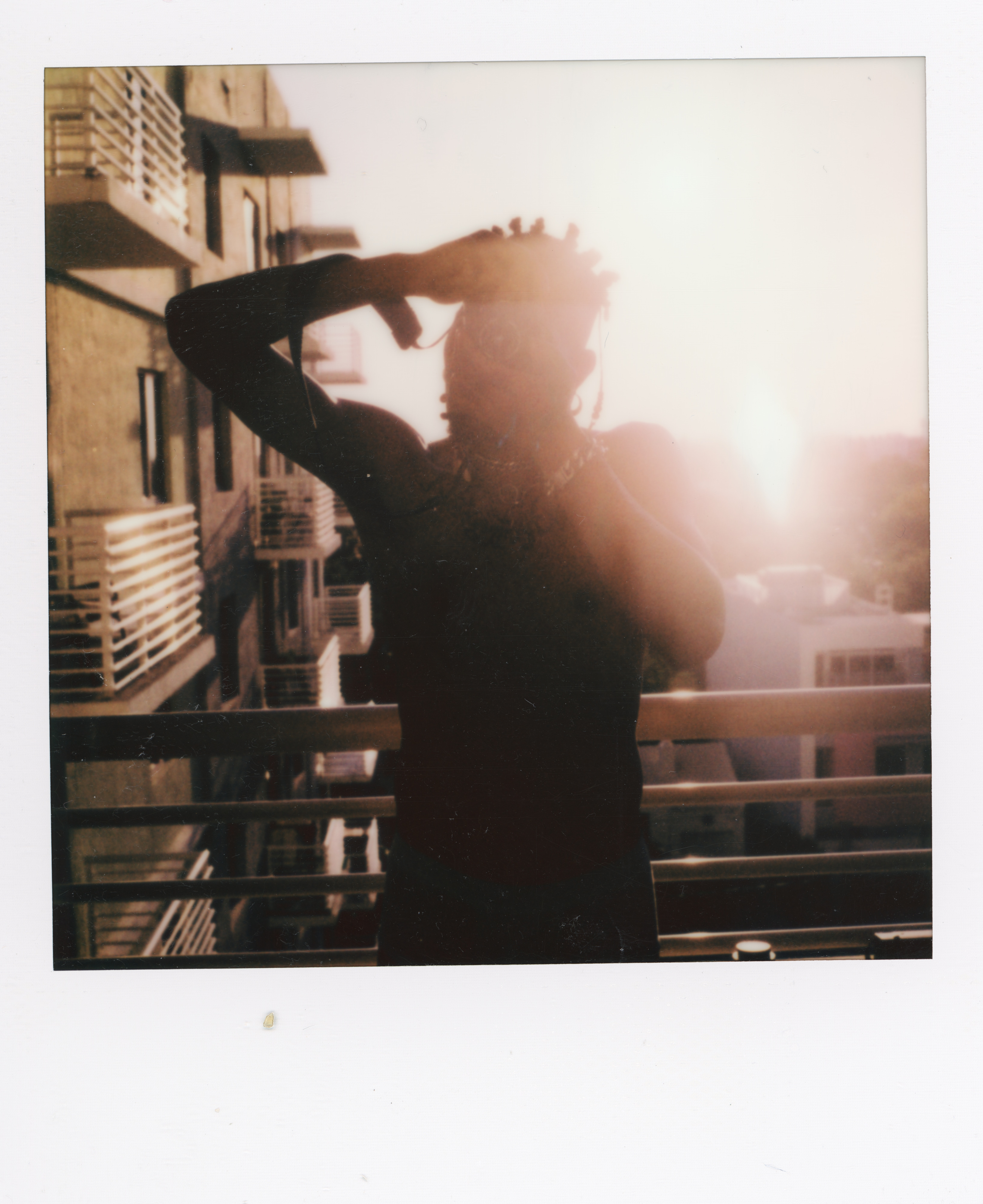 Miami 2021 Polaroid 091, a one-of-one instant photograph made in Miami, Florida, 2021 by Robert Andy Coombs.