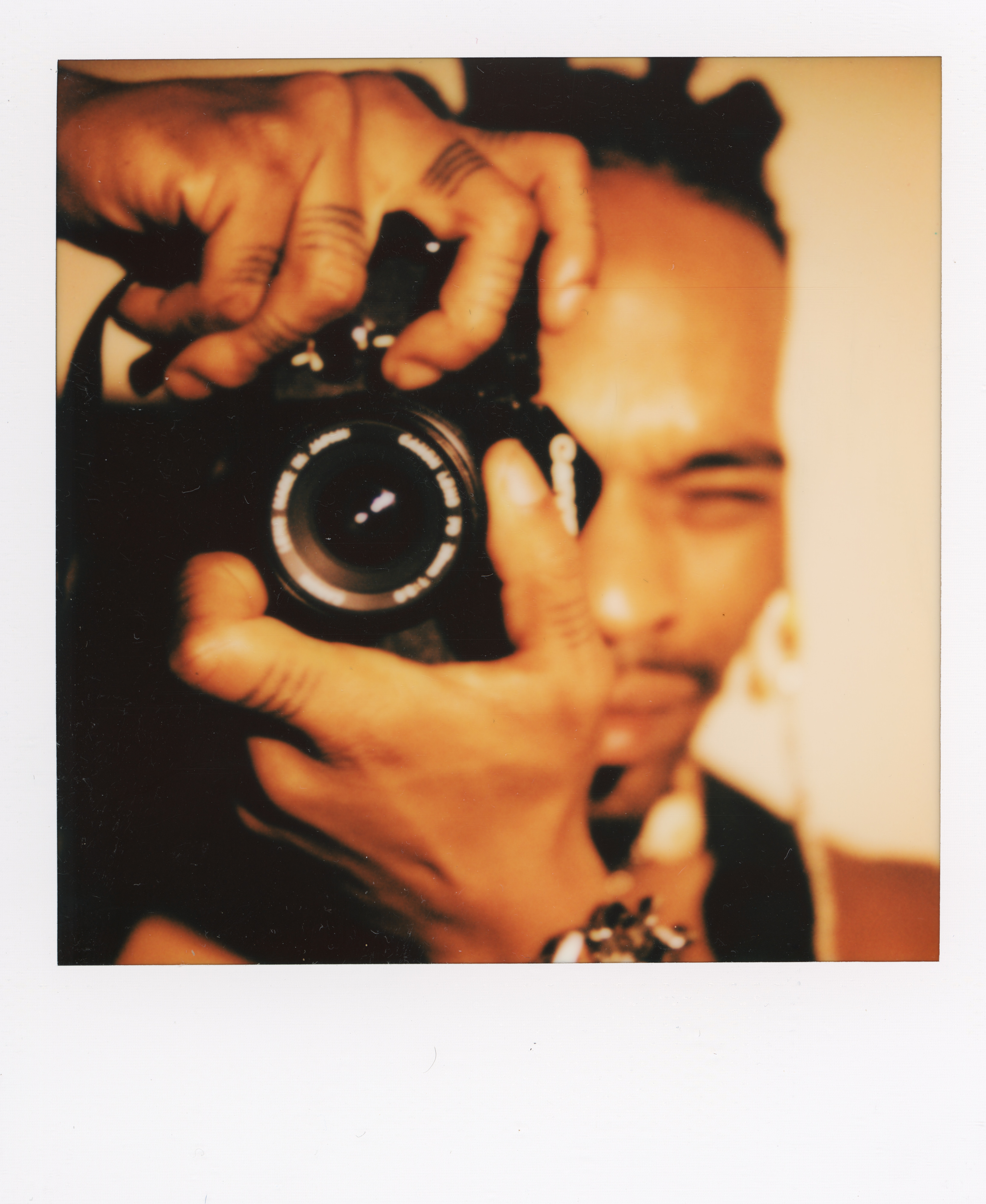 Miami 2021 Polaroid 093, a one-of-one instant photograph made in Miami, Florida, 2021 by Robert Andy Coombs.