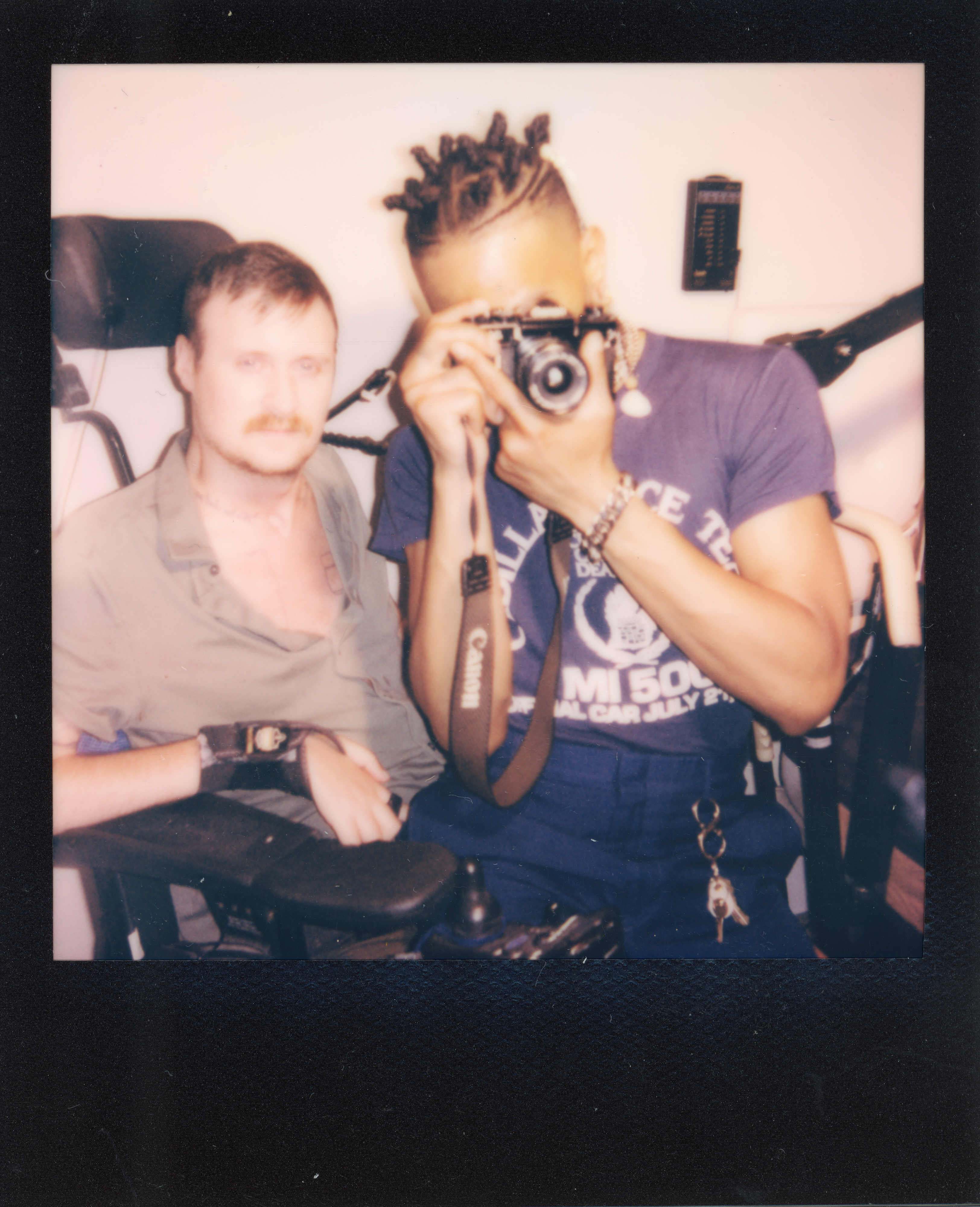Miami 2021 Polaroid 096, a one-of-one instant photograph made in Miami, Florida, 2021 by Robert Andy Coombs.