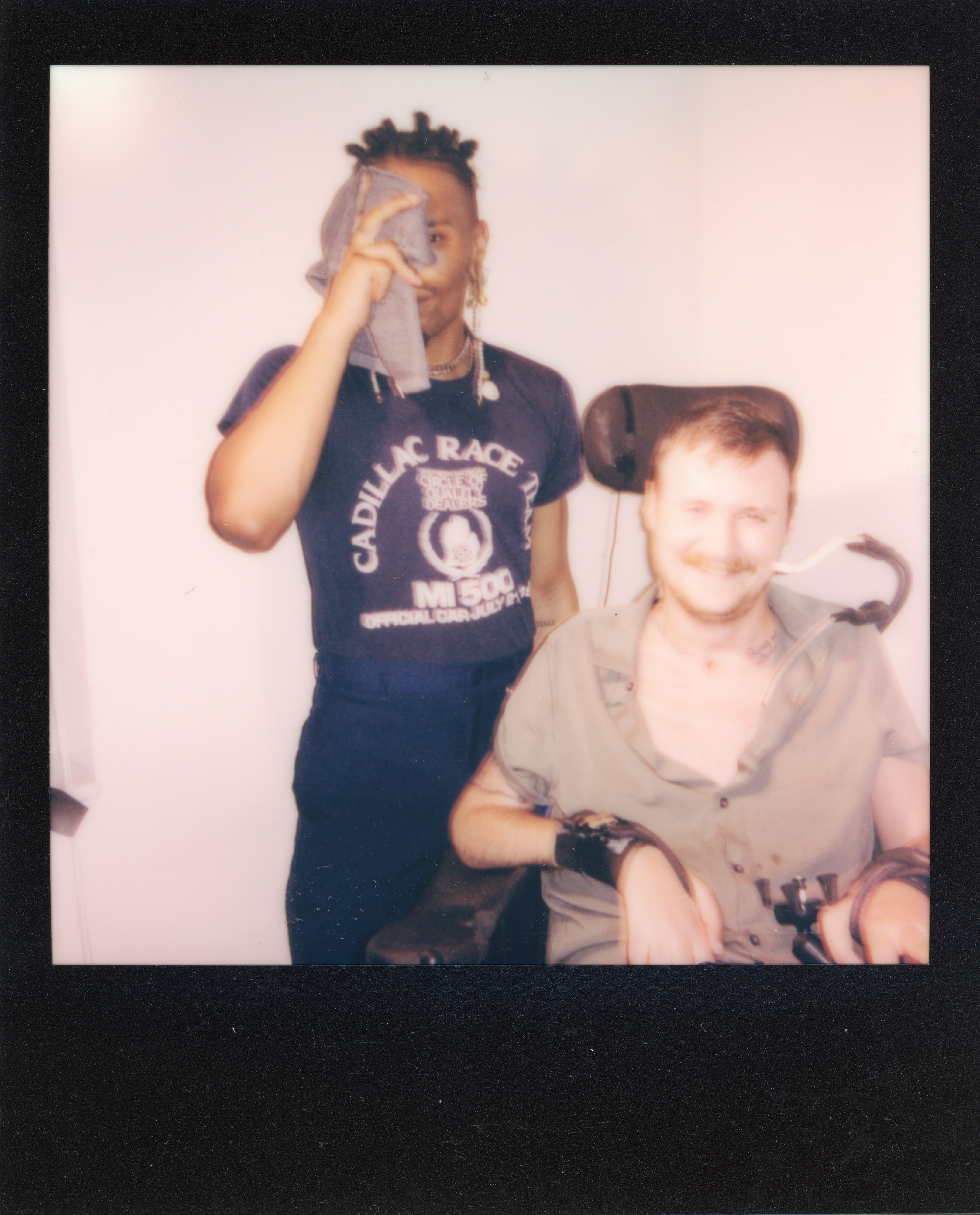 Miami 2021 Polaroid 097, a one-of-one instant photograph made in Miami, Florida, 2021 by Robert Andy Coombs.