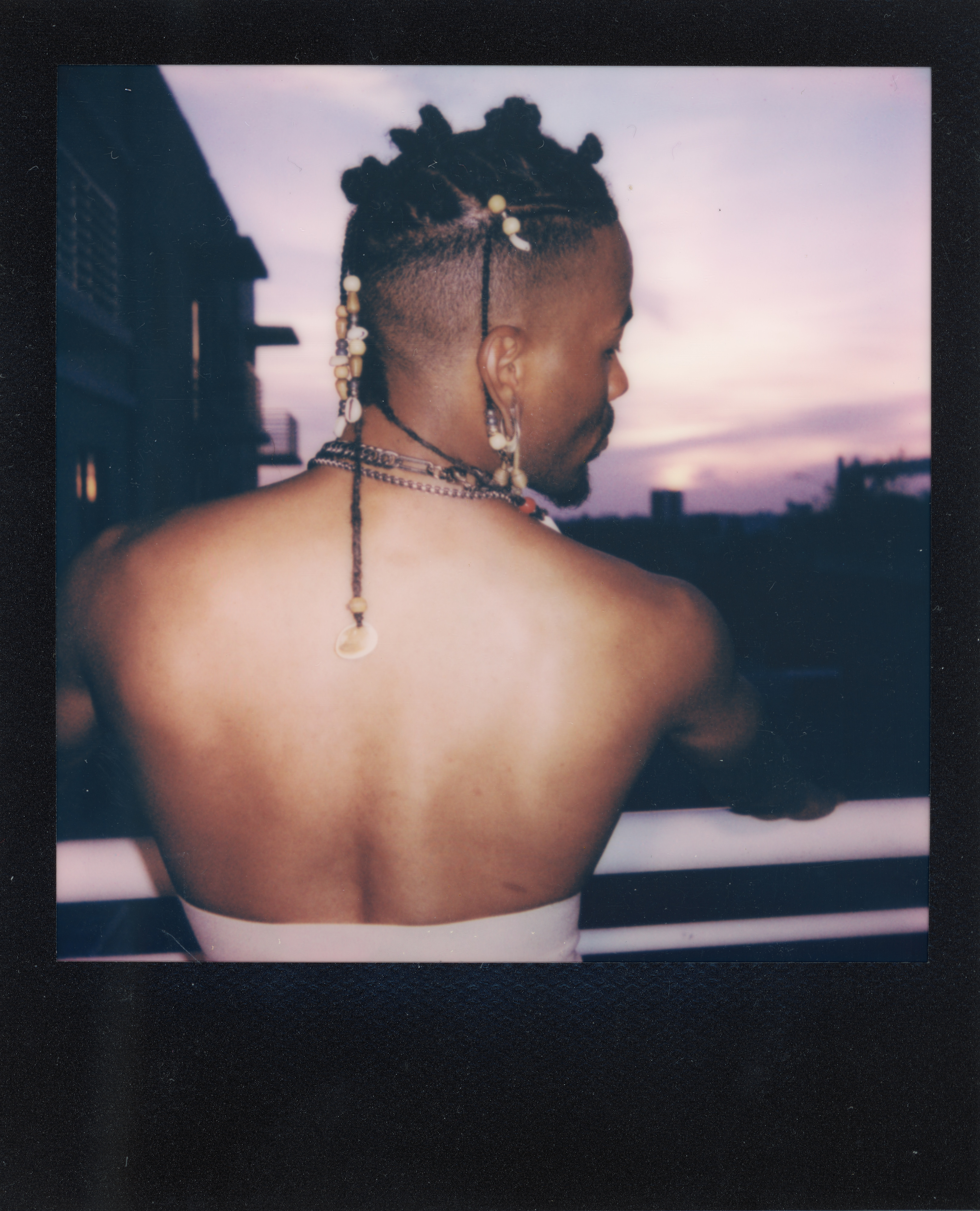 Miami 2021 Polaroid 098, a one-of-one instant photograph made in Miami, Florida, 2021 by Robert Andy Coombs.