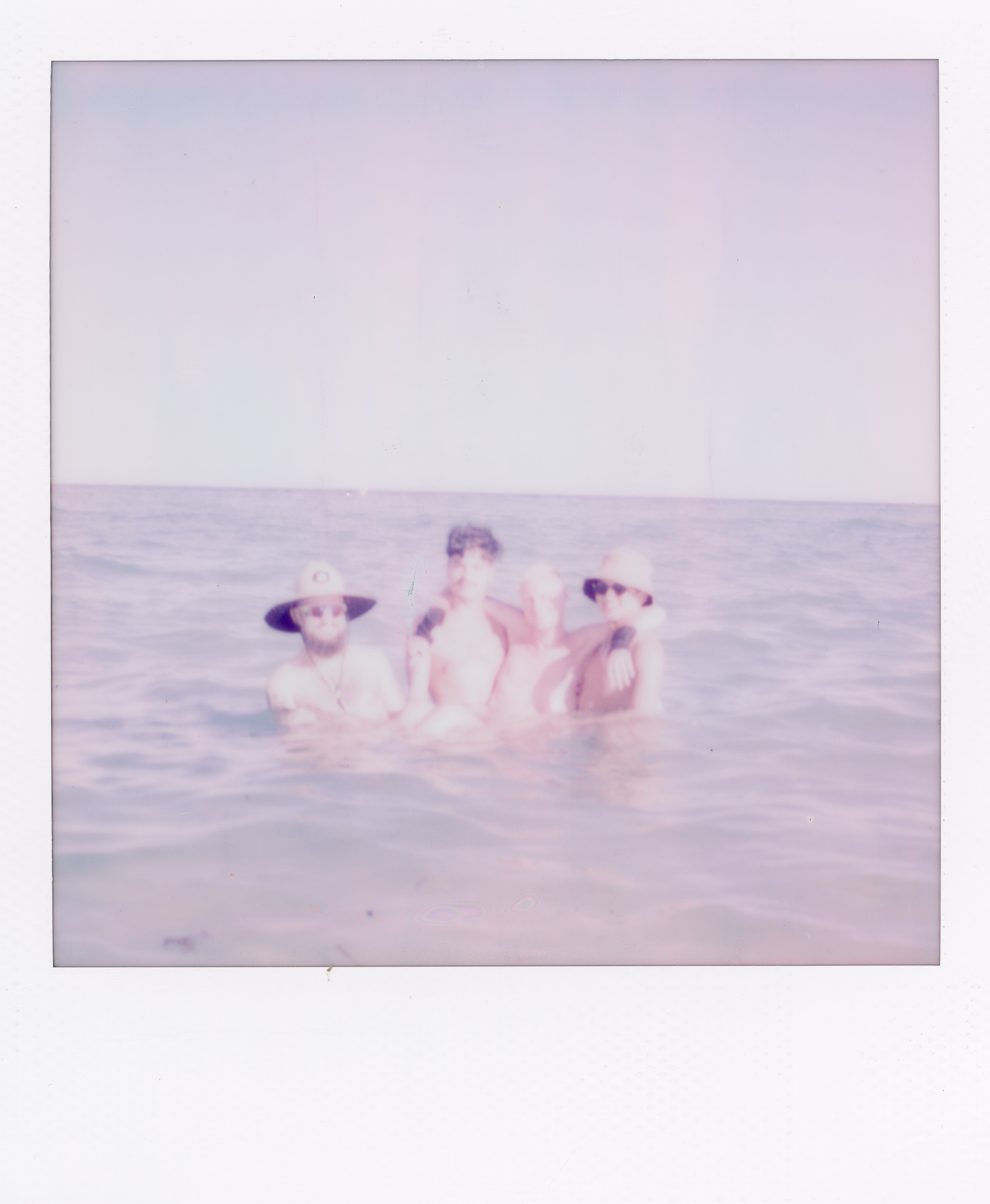 Miami 2022 Polaroid 100, a one-of-one instant photograph made in Miami, Florida, 2022 by Robert Andy Coombs.