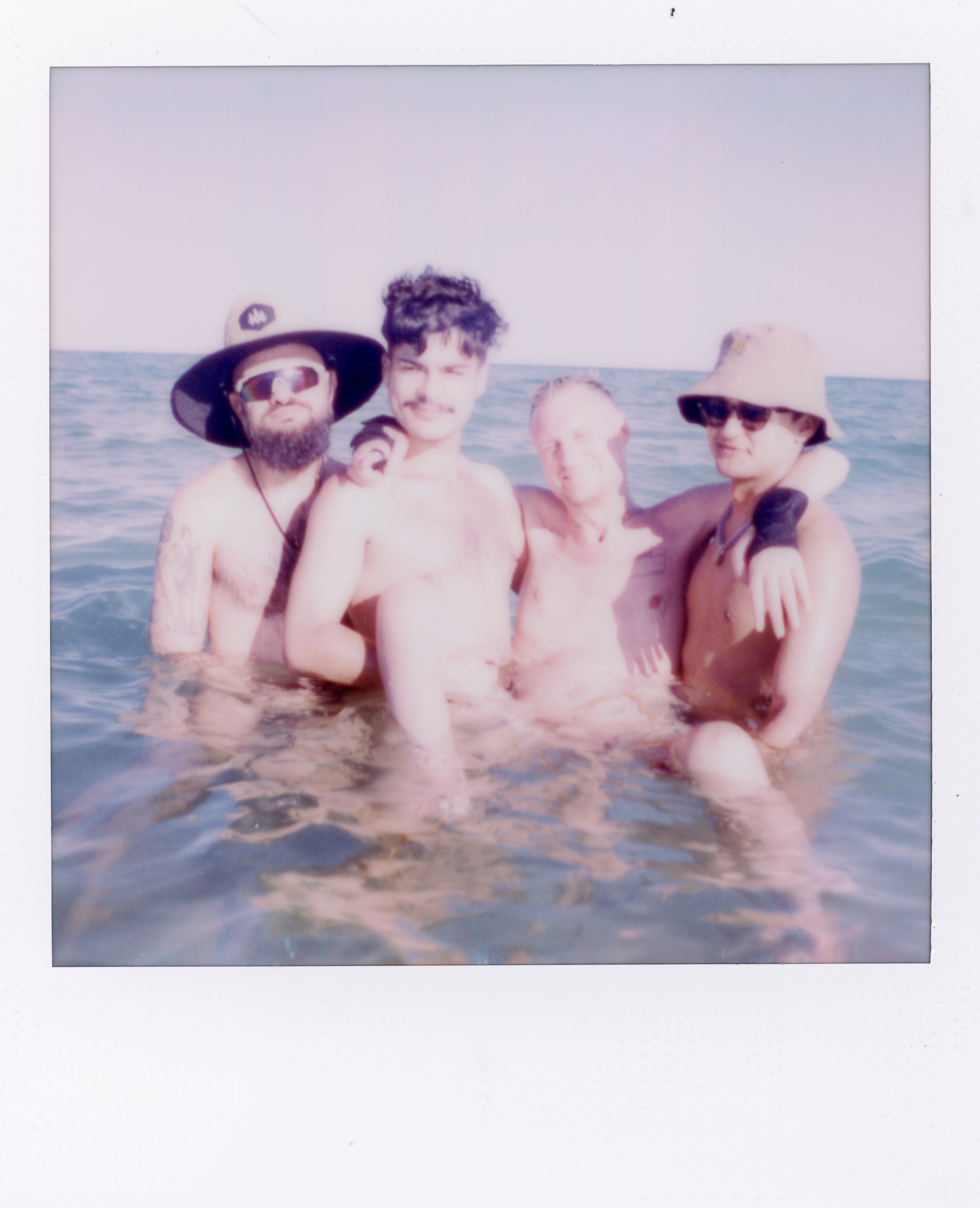 Miami 2022 Polaroid 101, a one-of-one instant photograph made in Miami, Florida, 2022 by Robert Andy Coombs.