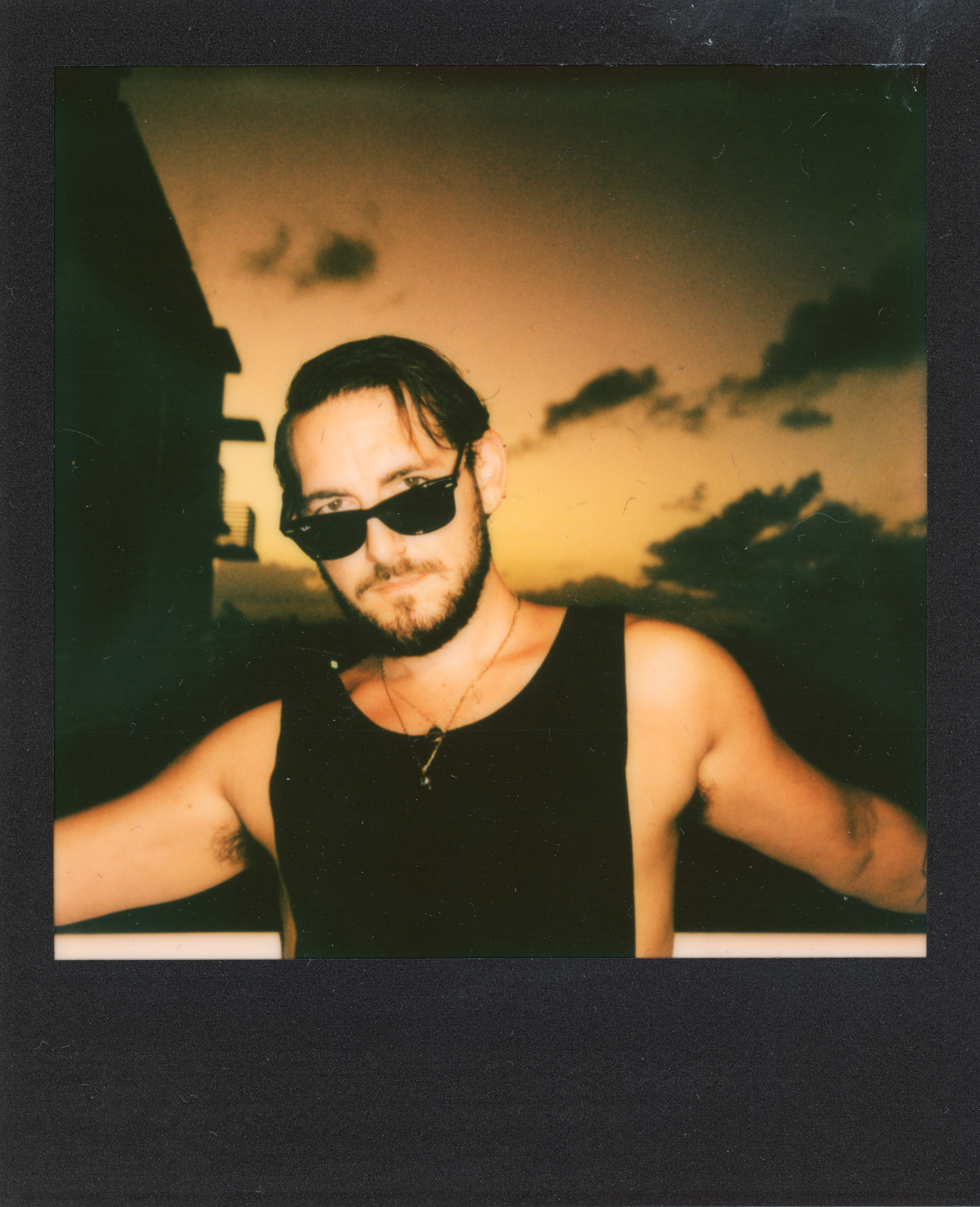 Miami 2022 Polaroid 013, a one-of-one instant photograph made in Miami, Florida, 2022 by Robert Andy Coombs.