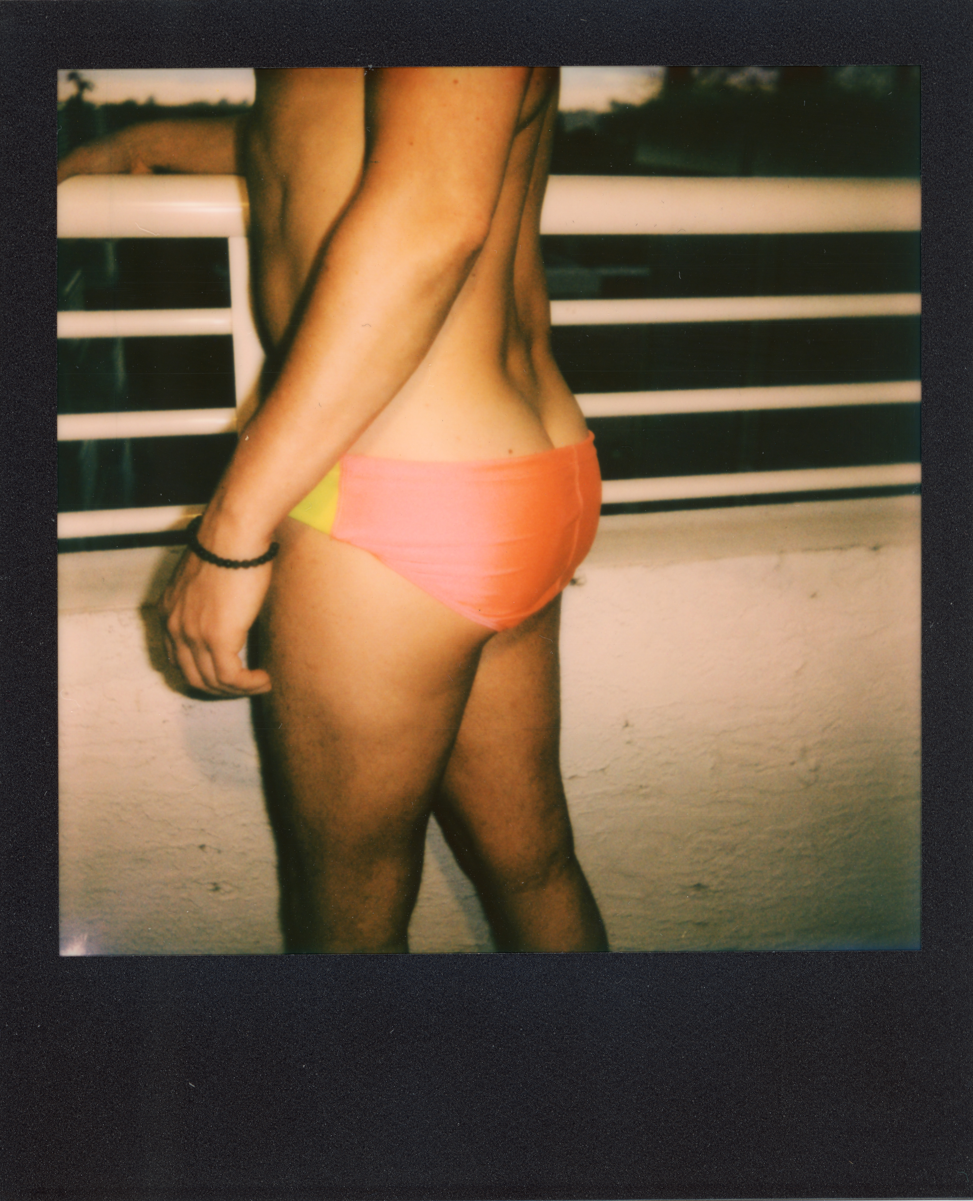 Miami 2022 Polaroid 015, a one-of-one instant photograph made in Miami, Florida, 2022 by Robert Andy Coombs.