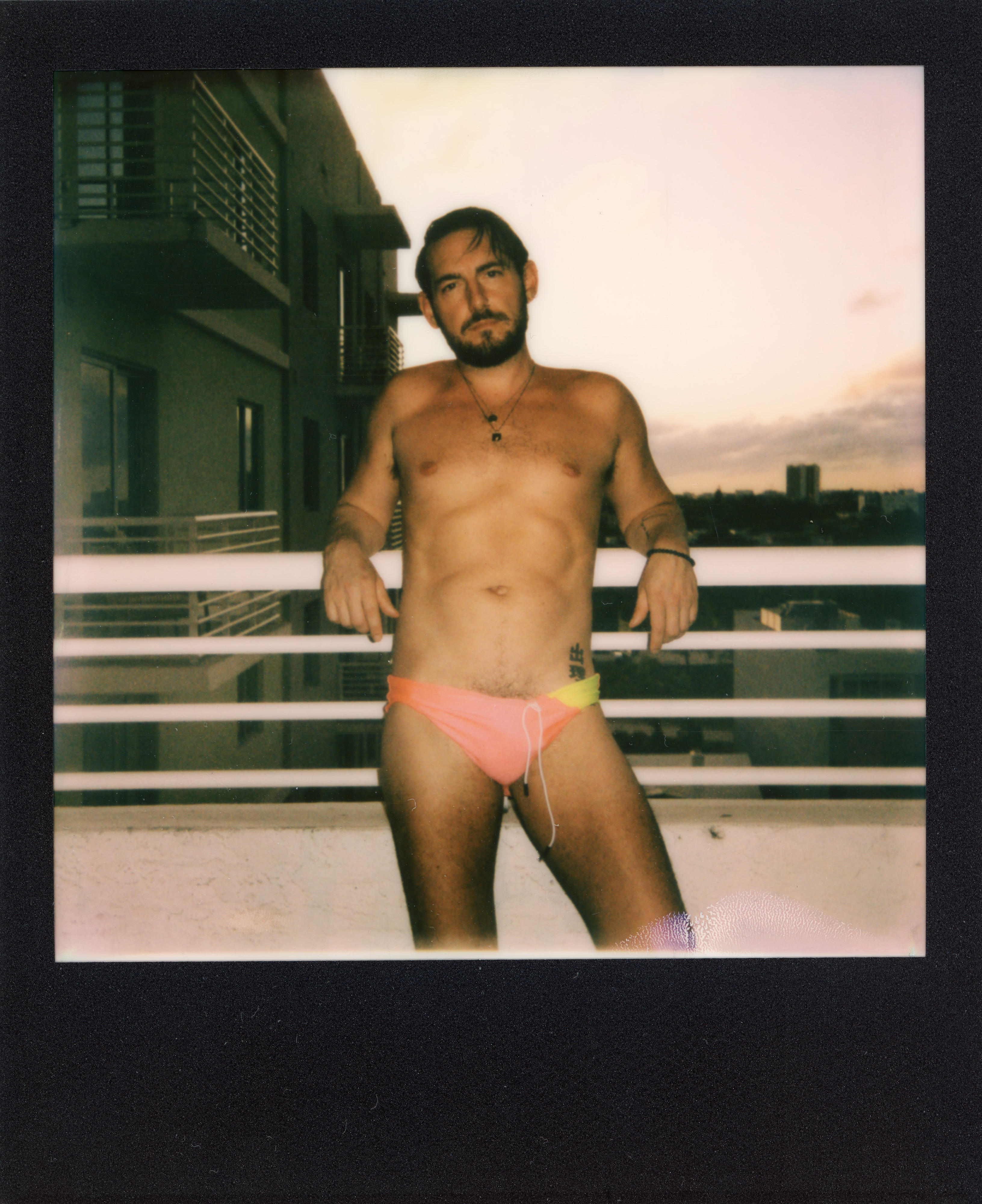 Miami 2022 Polaroid 016, a one-of-one instant photograph made in Miami, Florida, 2022 by Robert Andy Coombs.