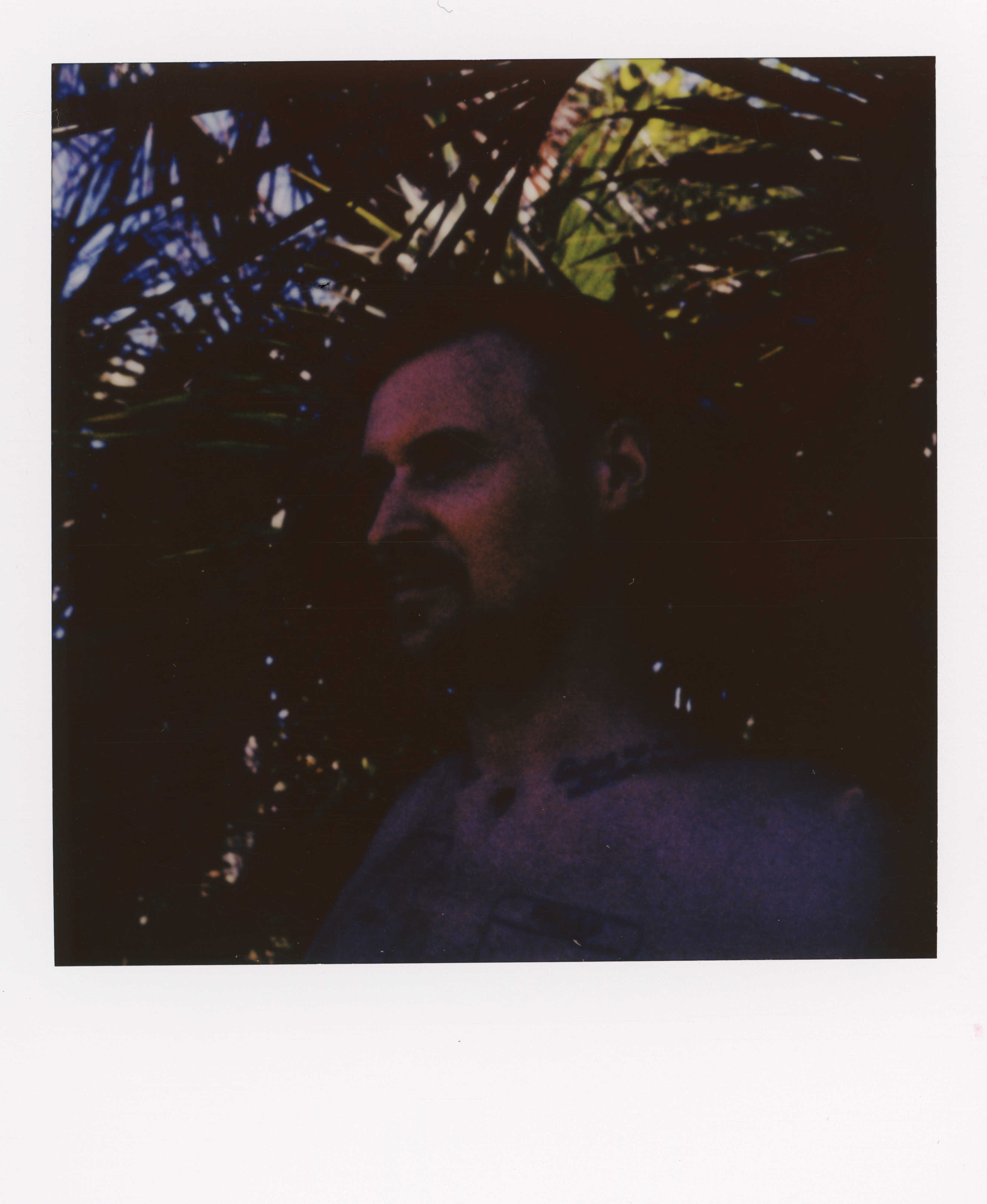 Miami 2022 Polaroid 026, a one-of-one instant photograph made in Miami, Florida, 2022 by Robert Andy Coombs.