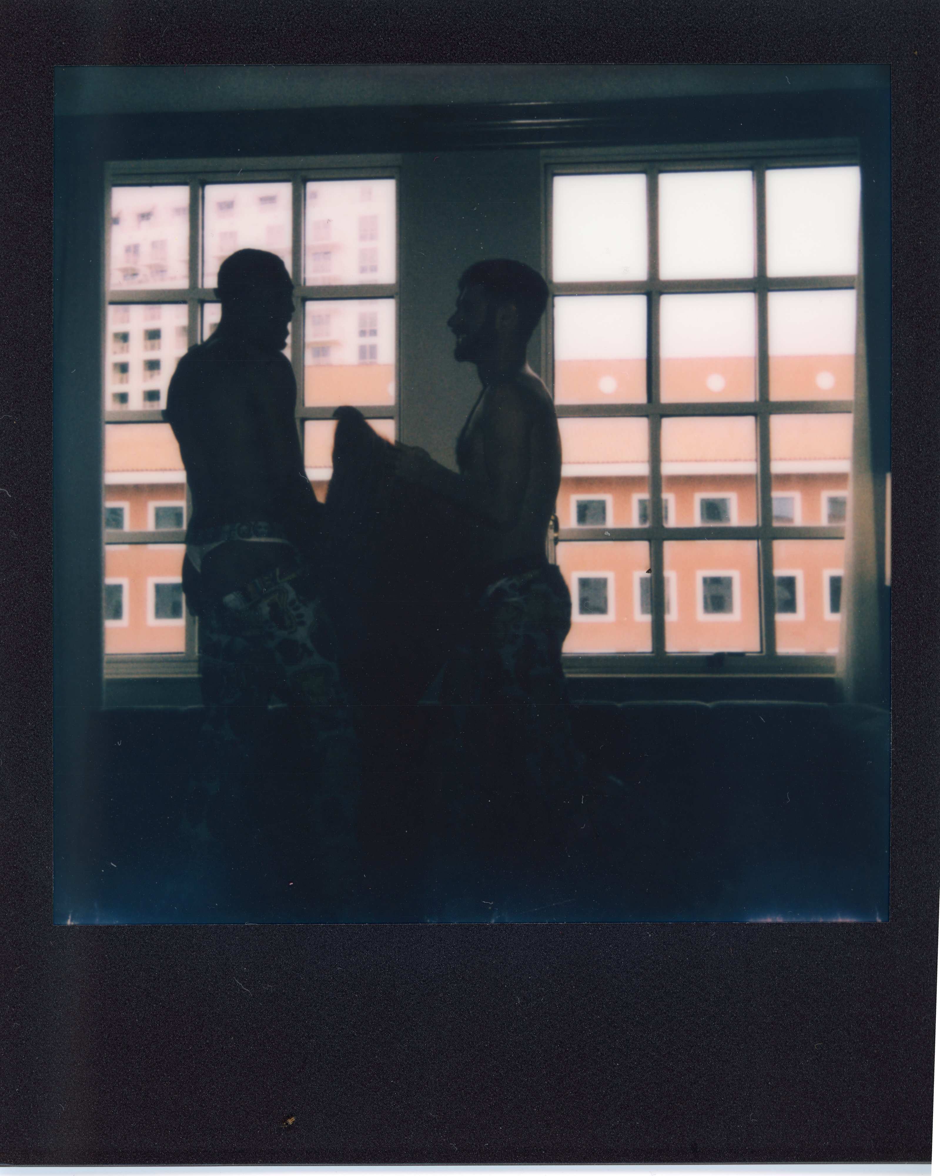 Miami 2022 Polaroid 037, a one-of-one instant photograph made in Miami, Florida, 2022 by Robert Andy Coombs.