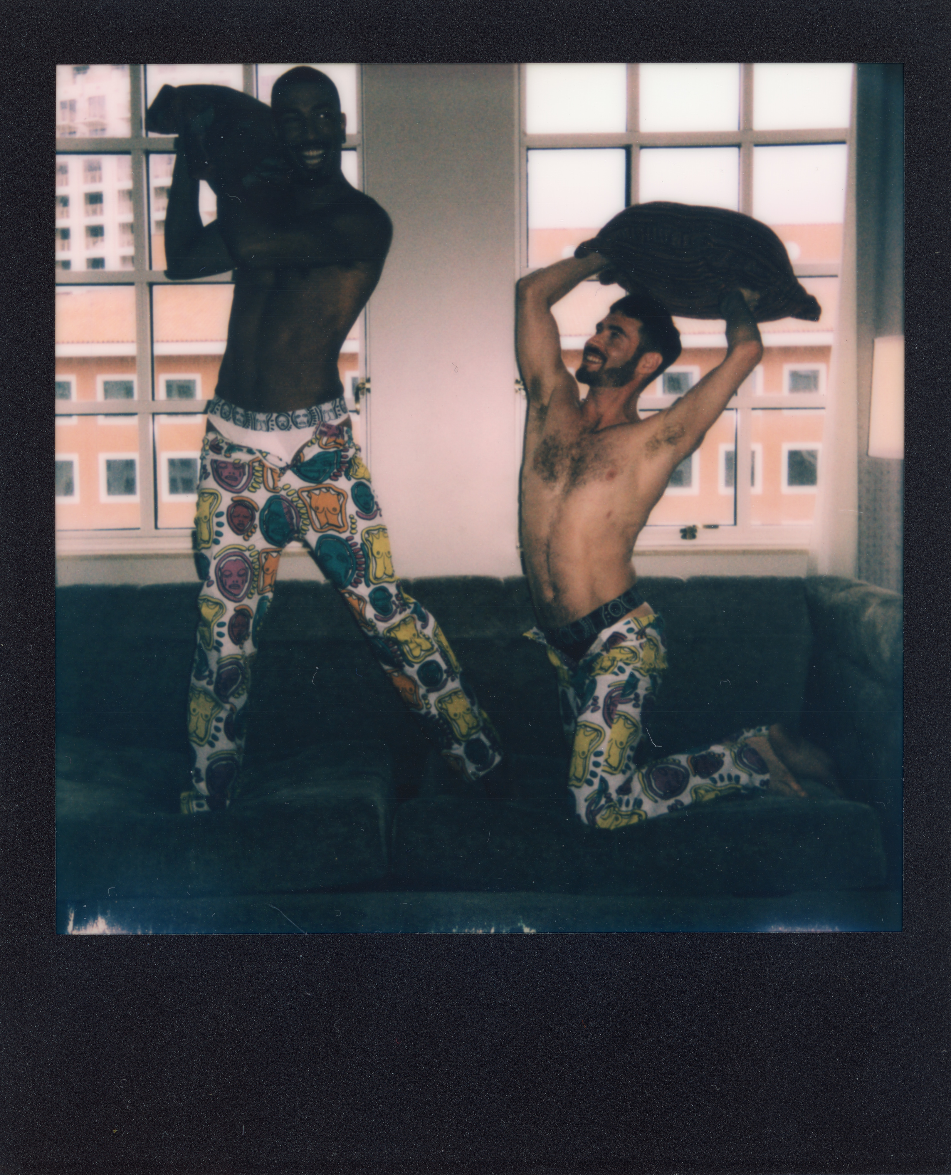 Miami 2022 Polaroid 038, a one-of-one instant photograph made in Miami, Florida, 2022 by Robert Andy Coombs.