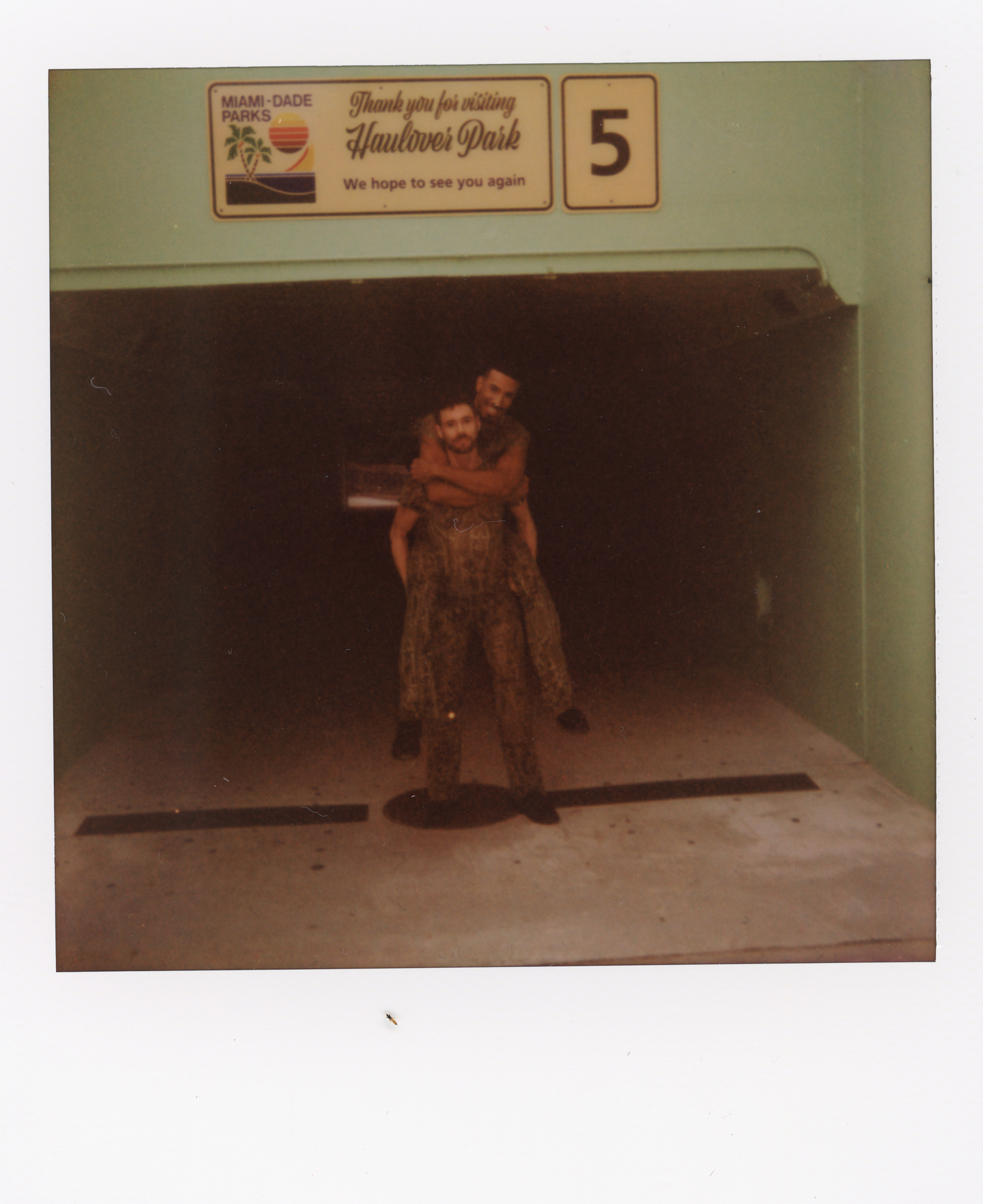 Miami 2022 Polaroid 040, a one-of-one instant photograph made in Miami, Florida, 2022 by Robert Andy Coombs.