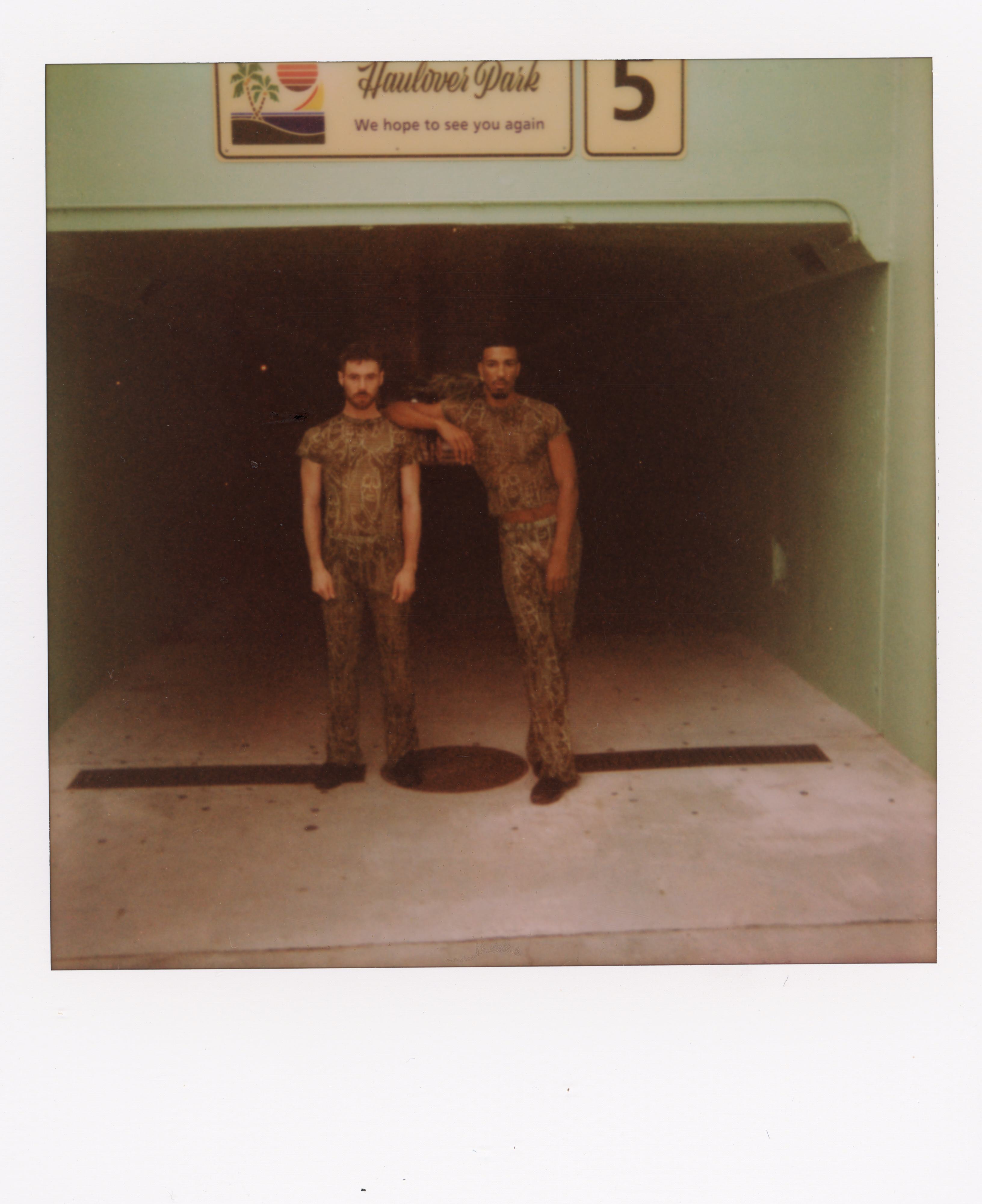 Miami 2022 Polaroid 041, a one-of-one instant photograph made in Miami, Florida, 2022 by Robert Andy Coombs.