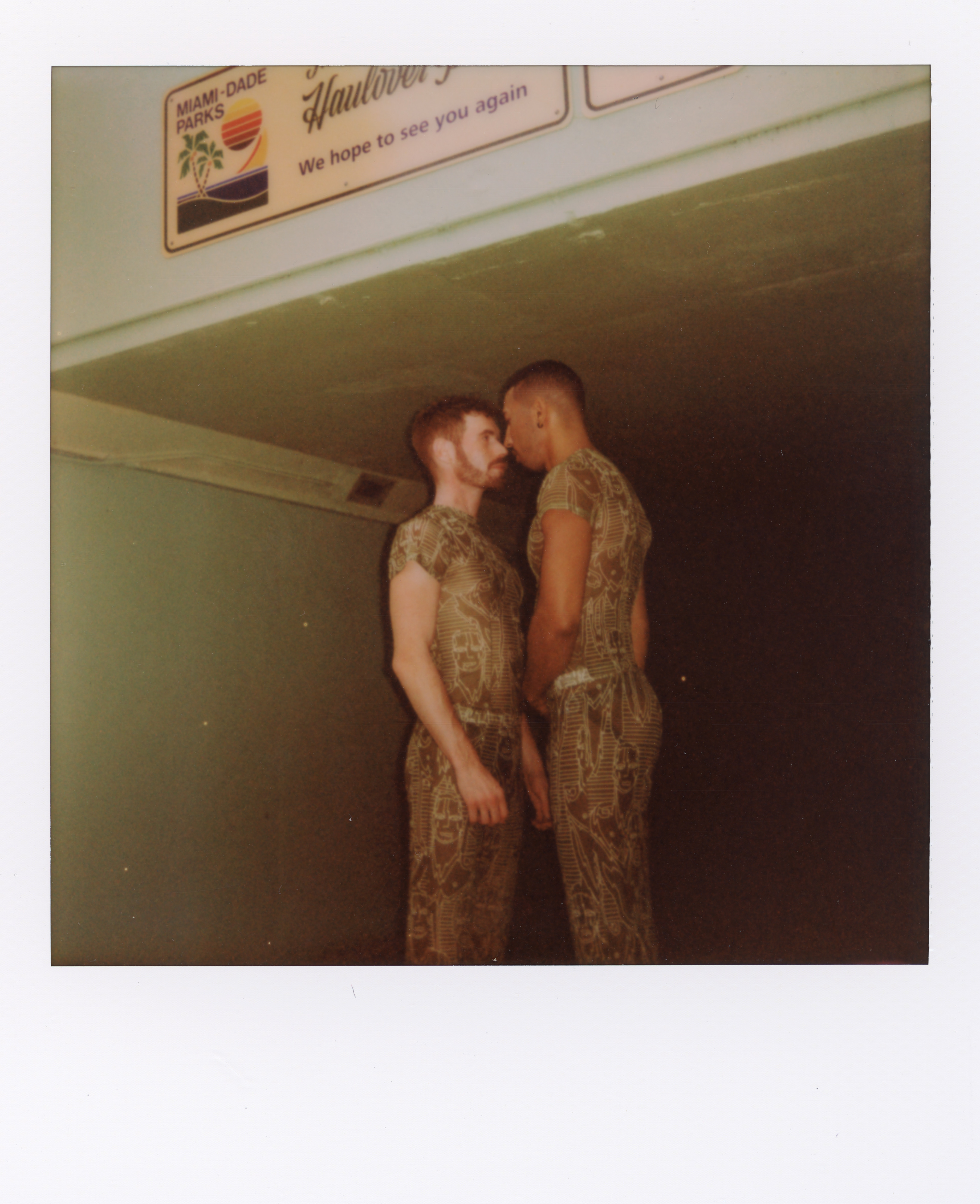 Miami 2022 Polaroid 042, a one-of-one instant photograph made in Miami, Florida, 2022 by Robert Andy Coombs.