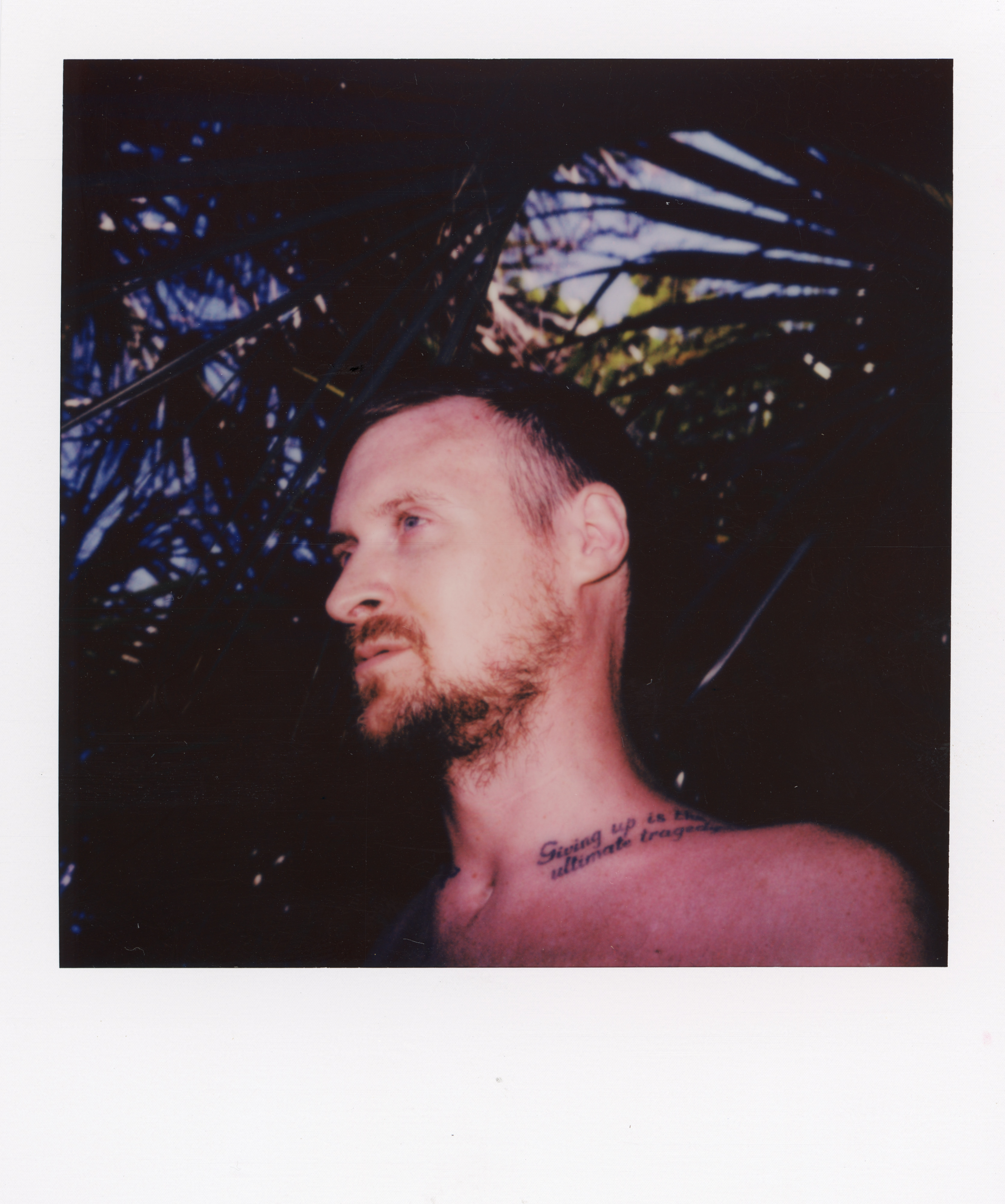 Miami 2022 Polaroid 054, a one-of-one instant photograph made in Miami, Florida, 2022 by Robert Andy Coombs.