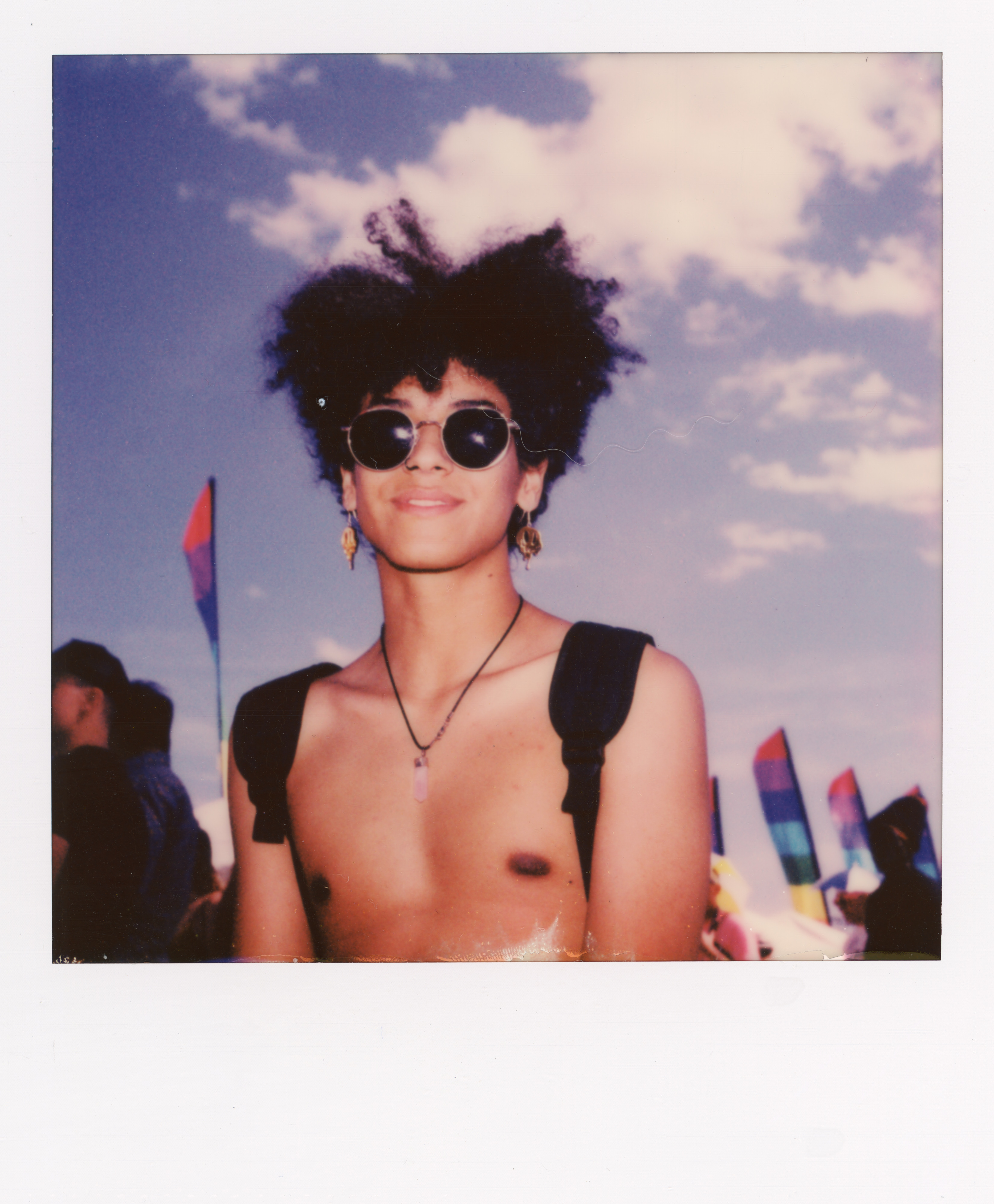 Miami 2022 Polaroid 060, a one-of-one instant photograph made in Miami, Florida, 2022 by Robert Andy Coombs.