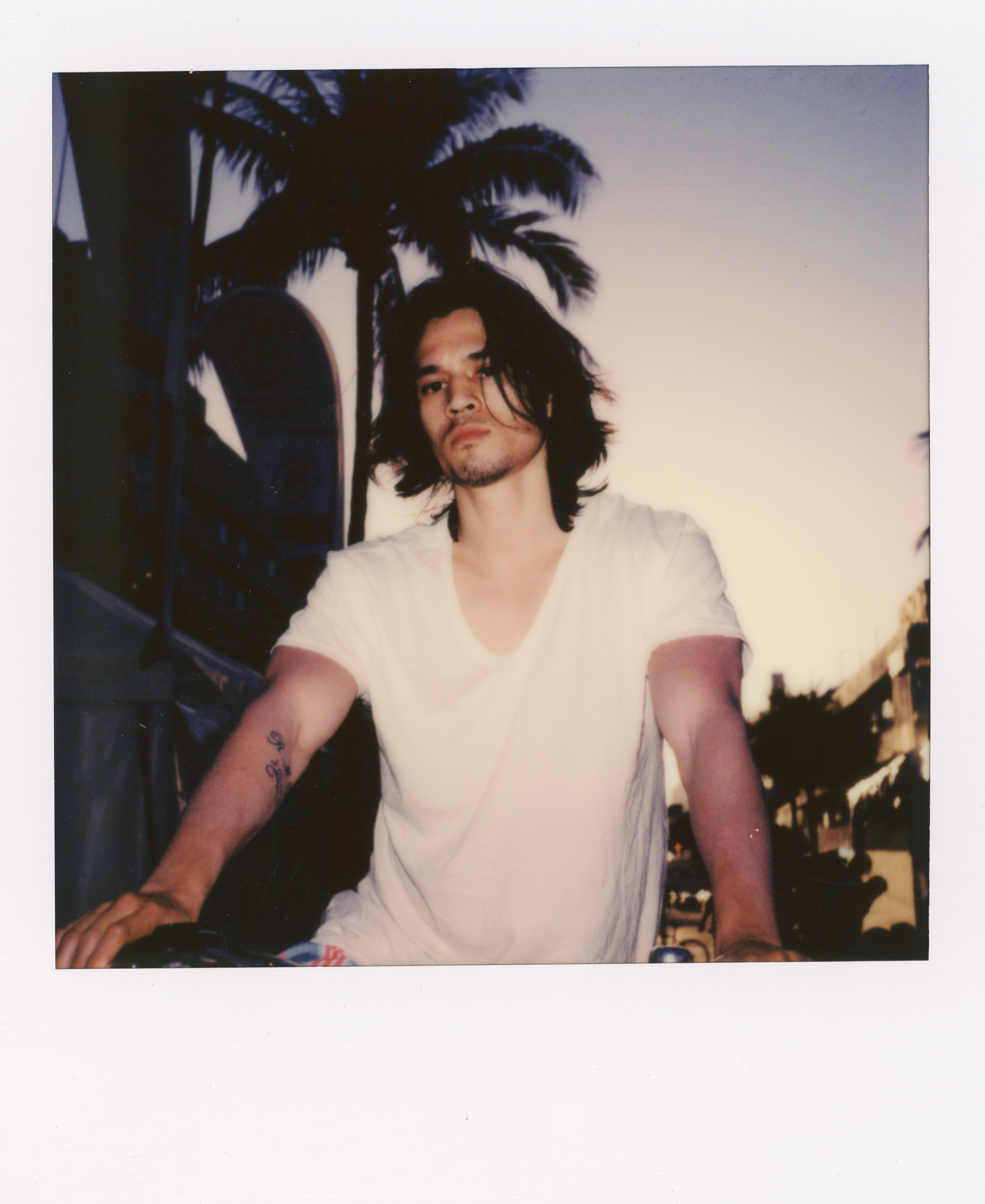 Miami 2022 Polaroid 061, a one-of-one instant photograph made in Miami, Florida, 2022 by Robert Andy Coombs.