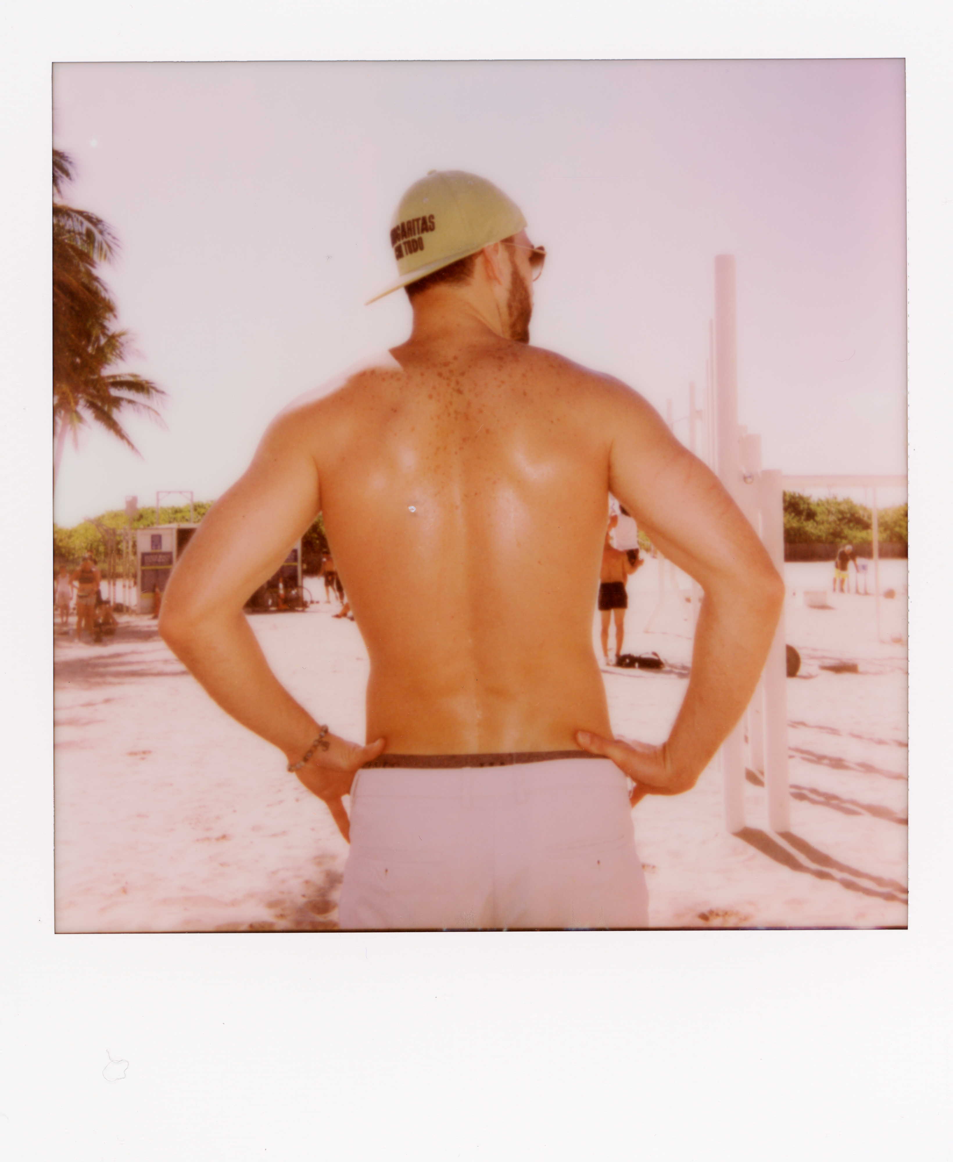 Miami 2022 Polaroid 065, a one-of-one instant photograph made in Miami, Florida, 2022 by Robert Andy Coombs.