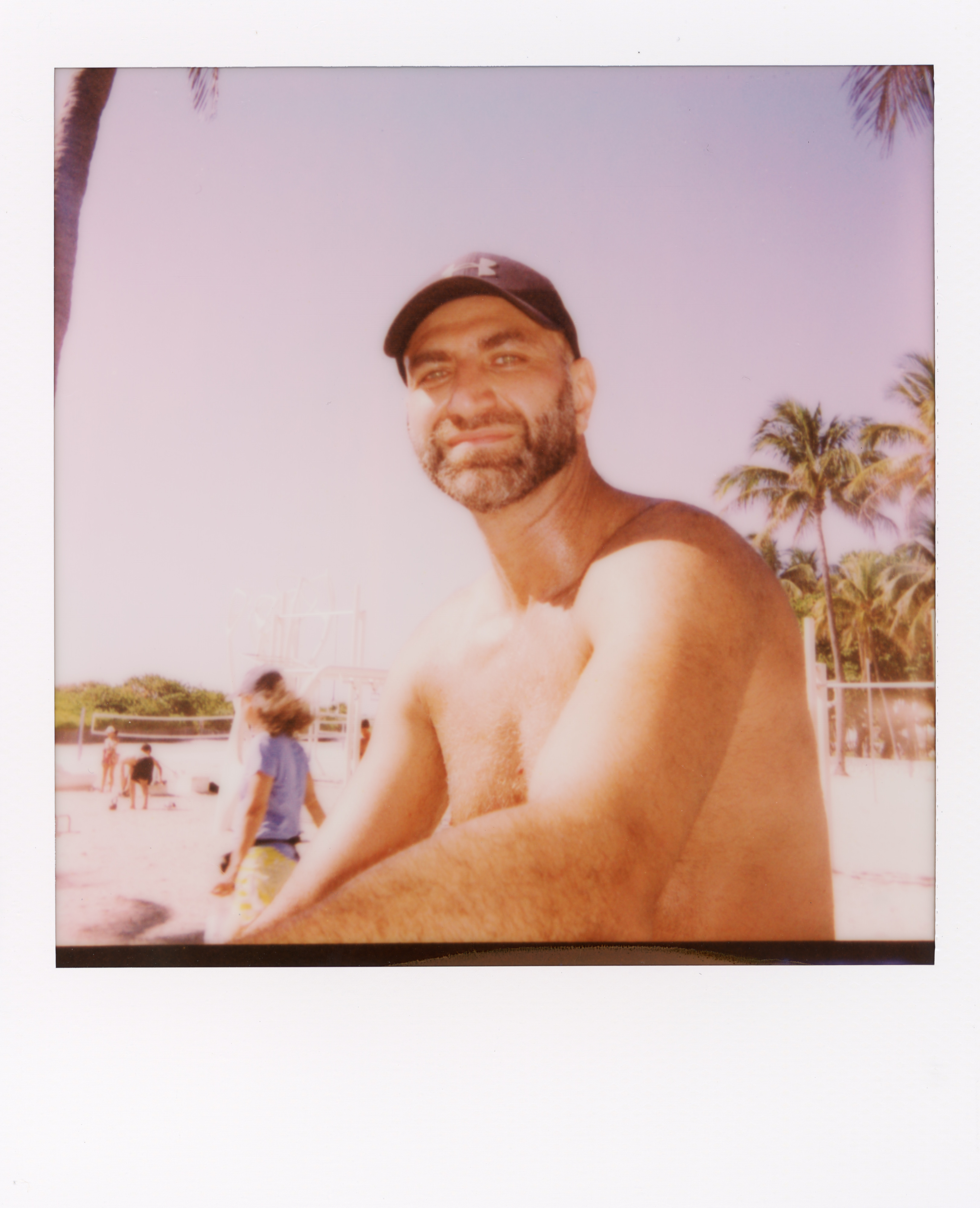 Miami 2022 Polaroid 066, a one-of-one instant photograph made in Miami, Florida, 2022 by Robert Andy Coombs.