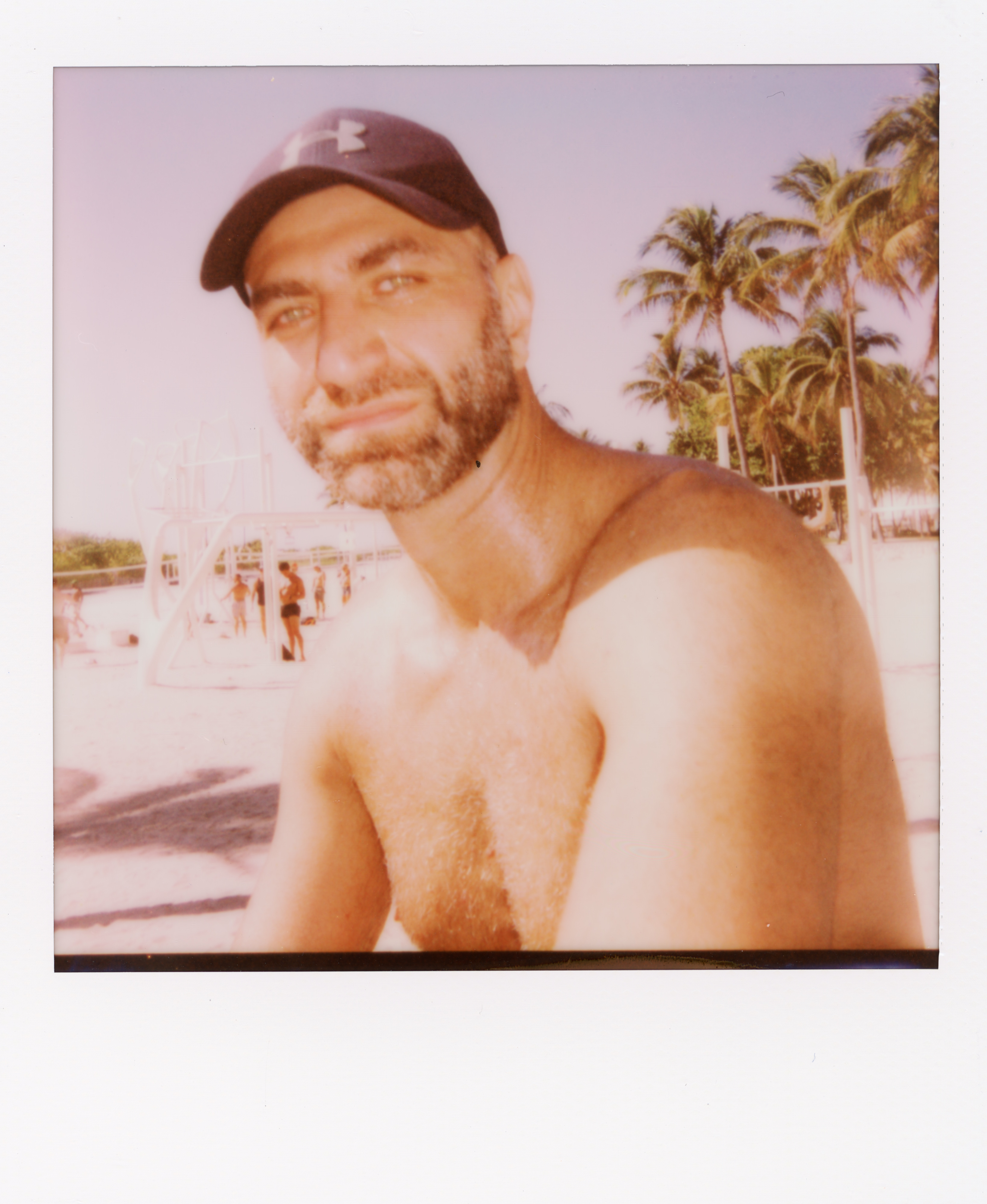 Miami 2022 Polaroid 067, a one-of-one instant photograph made in Miami, Florida, 2022 by Robert Andy Coombs.