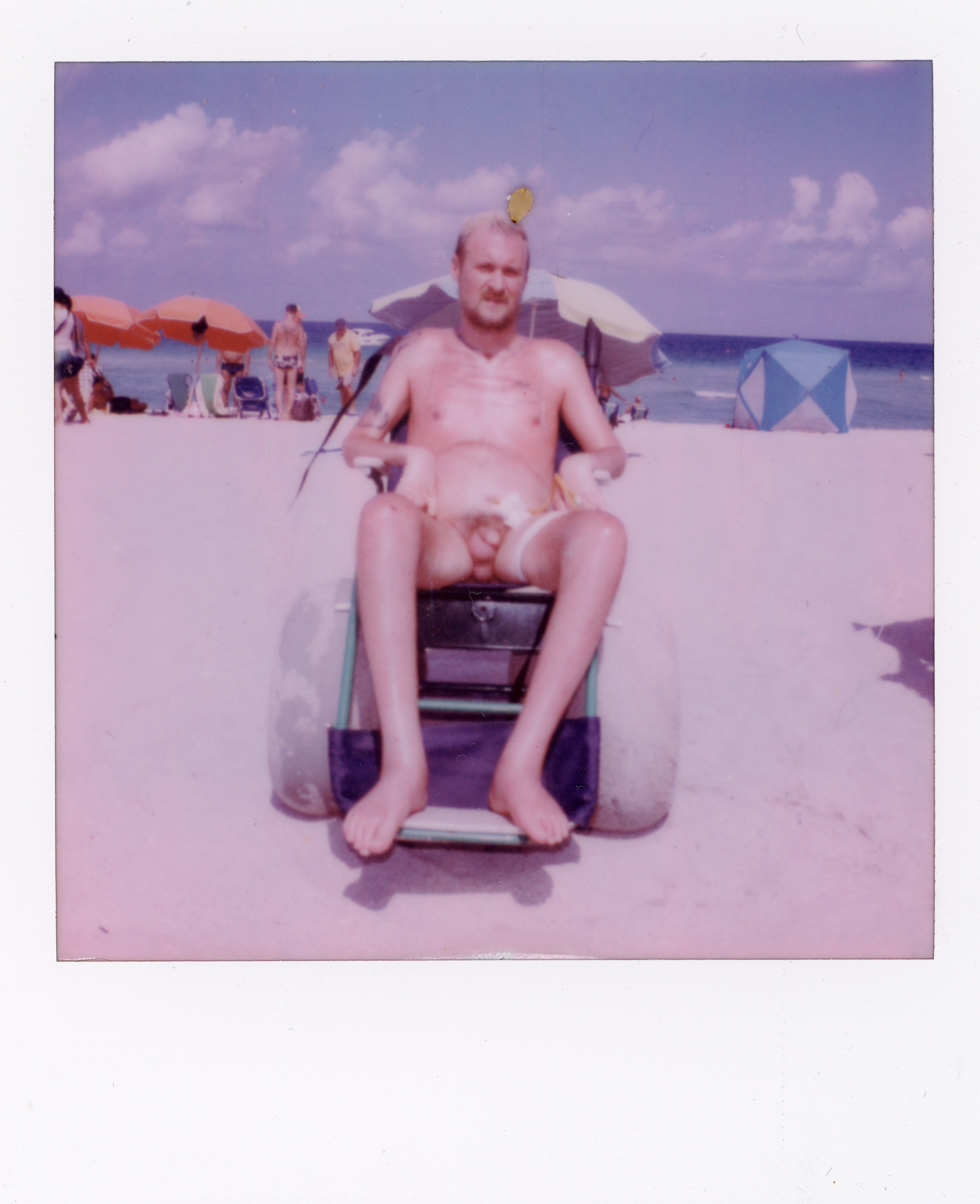 Miami 2022 Polaroid 071, a one-of-one instant photograph made in Miami, Florida, 2022 by Robert Andy Coombs.