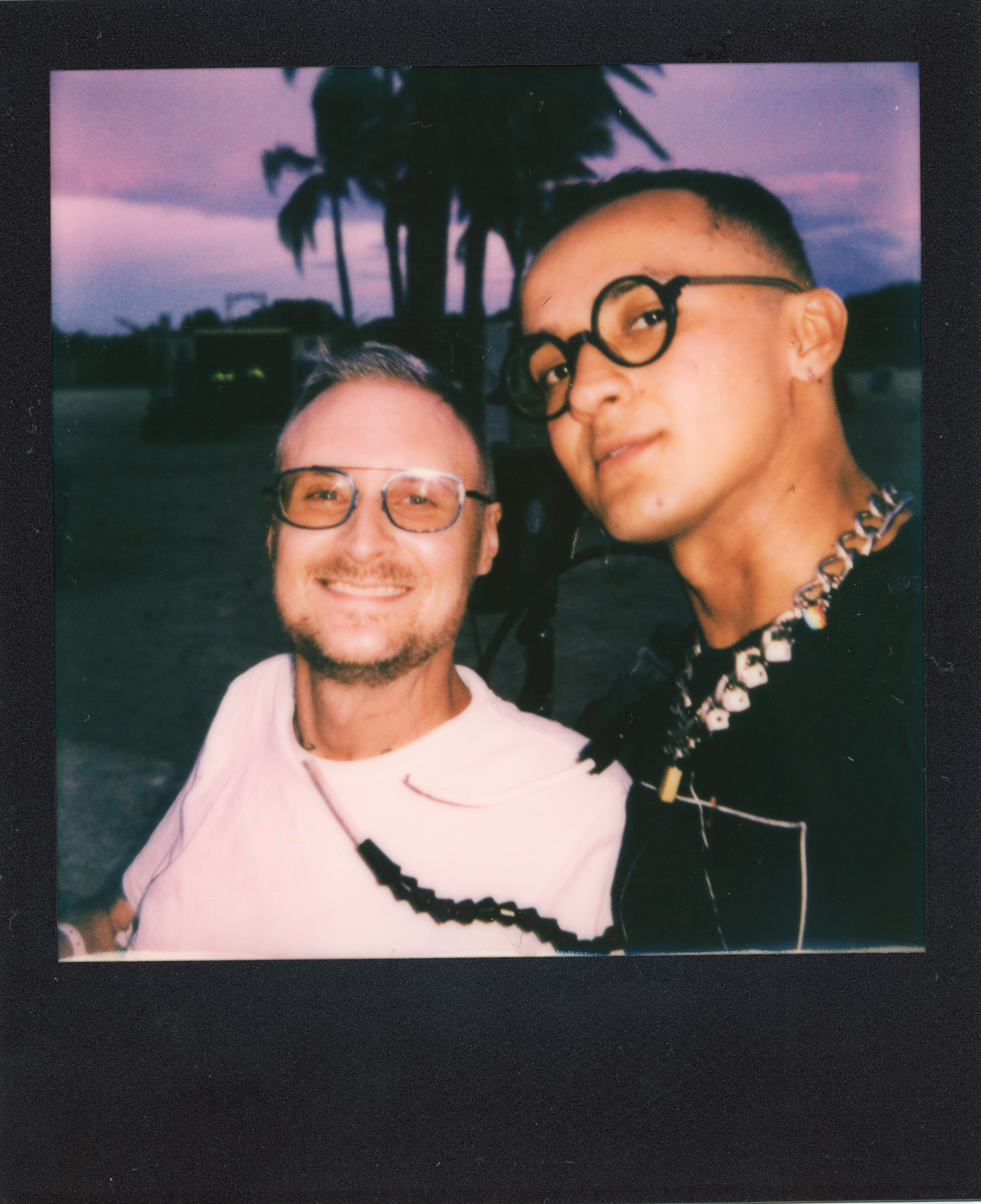 Miami 2022 Polaroid 073, a one-of-one instant photograph made in Miami, Florida, 2022 by Robert Andy Coombs.
