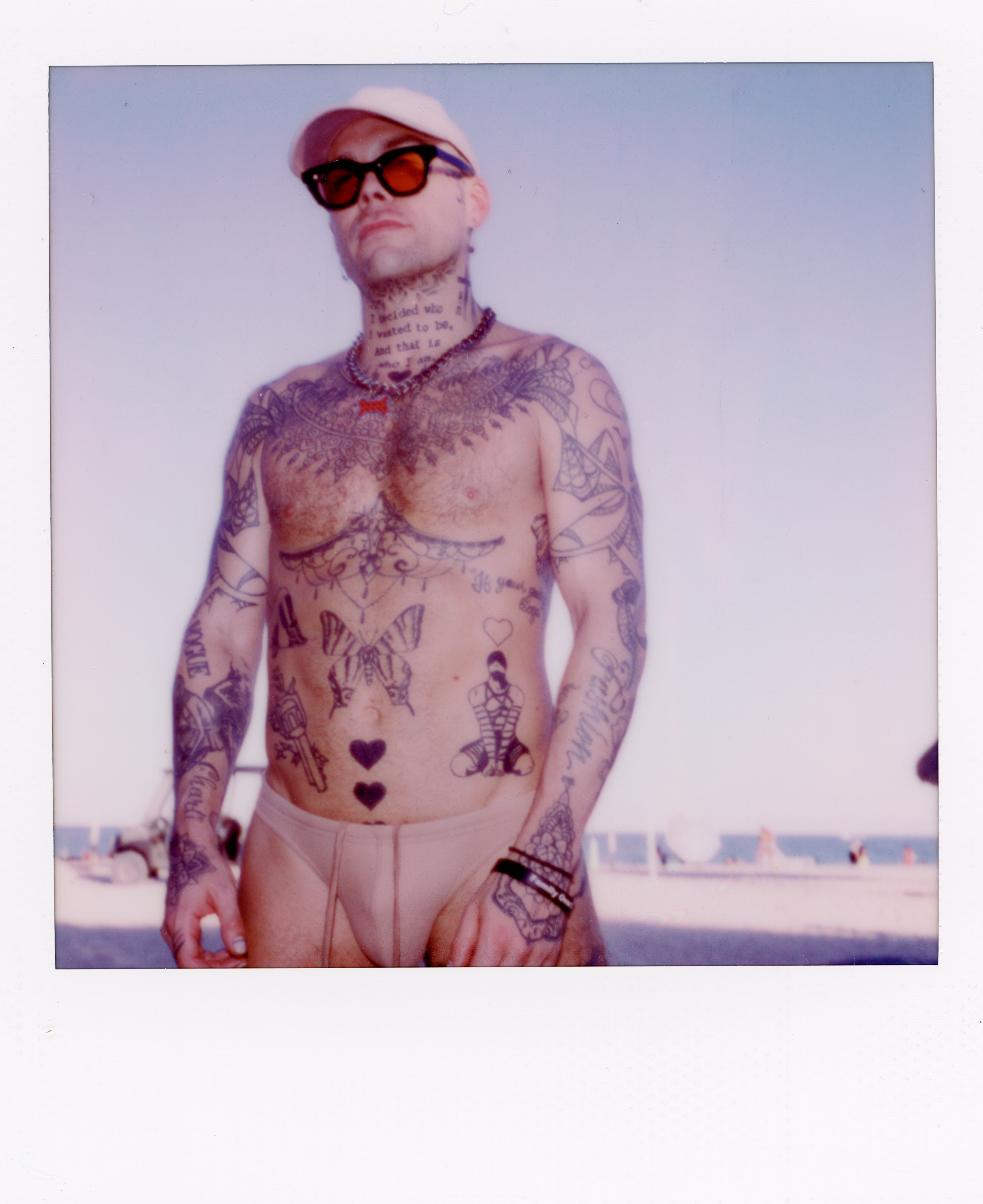 Miami 2022 Polaroid 090, a one-of-one instant photograph made in Miami, Florida, 2022 by Robert Andy Coombs.