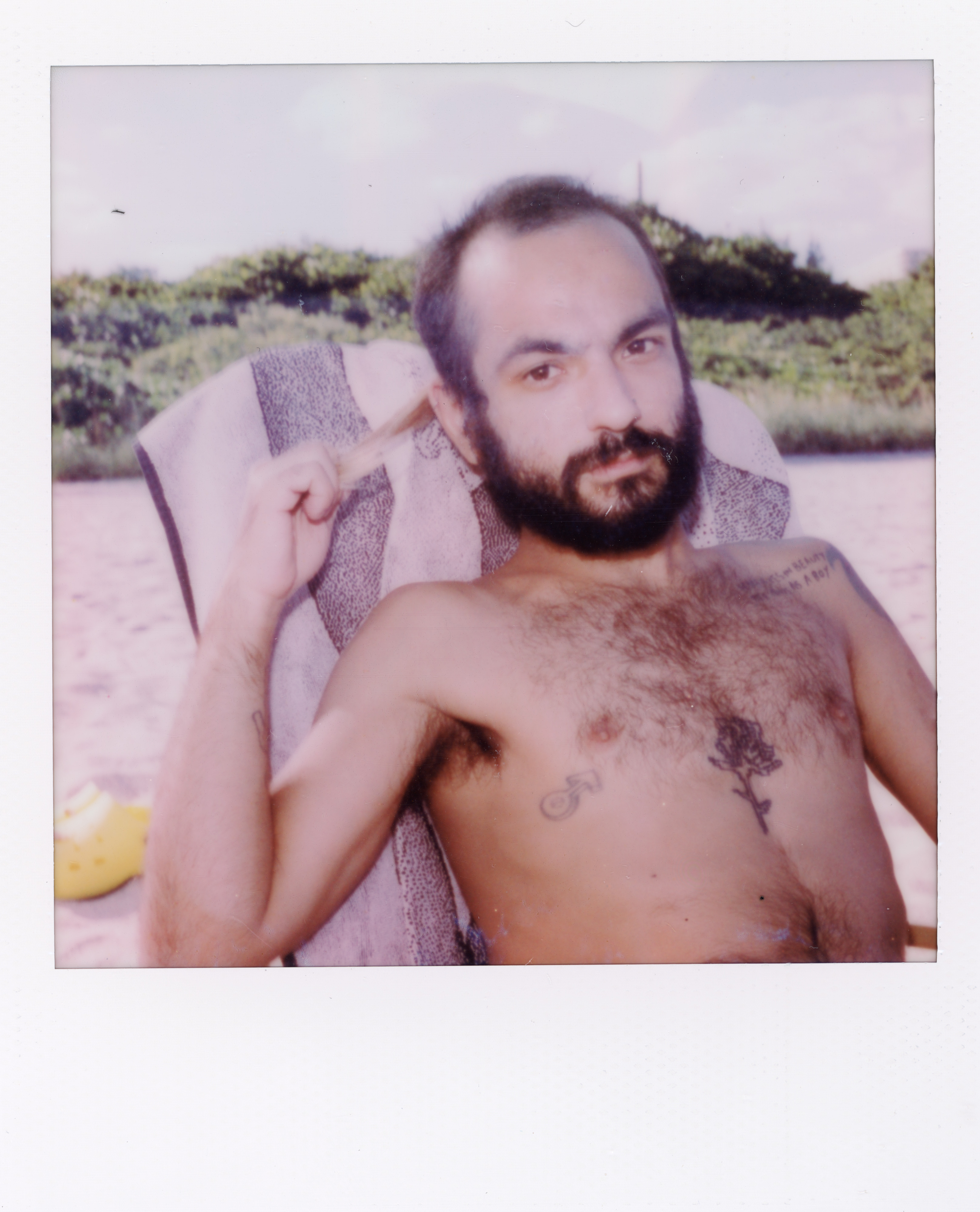 Miami 2022 Polaroid 093, a one-of-one instant photograph made in Miami, Florida, 2022 by Robert Andy Coombs.
