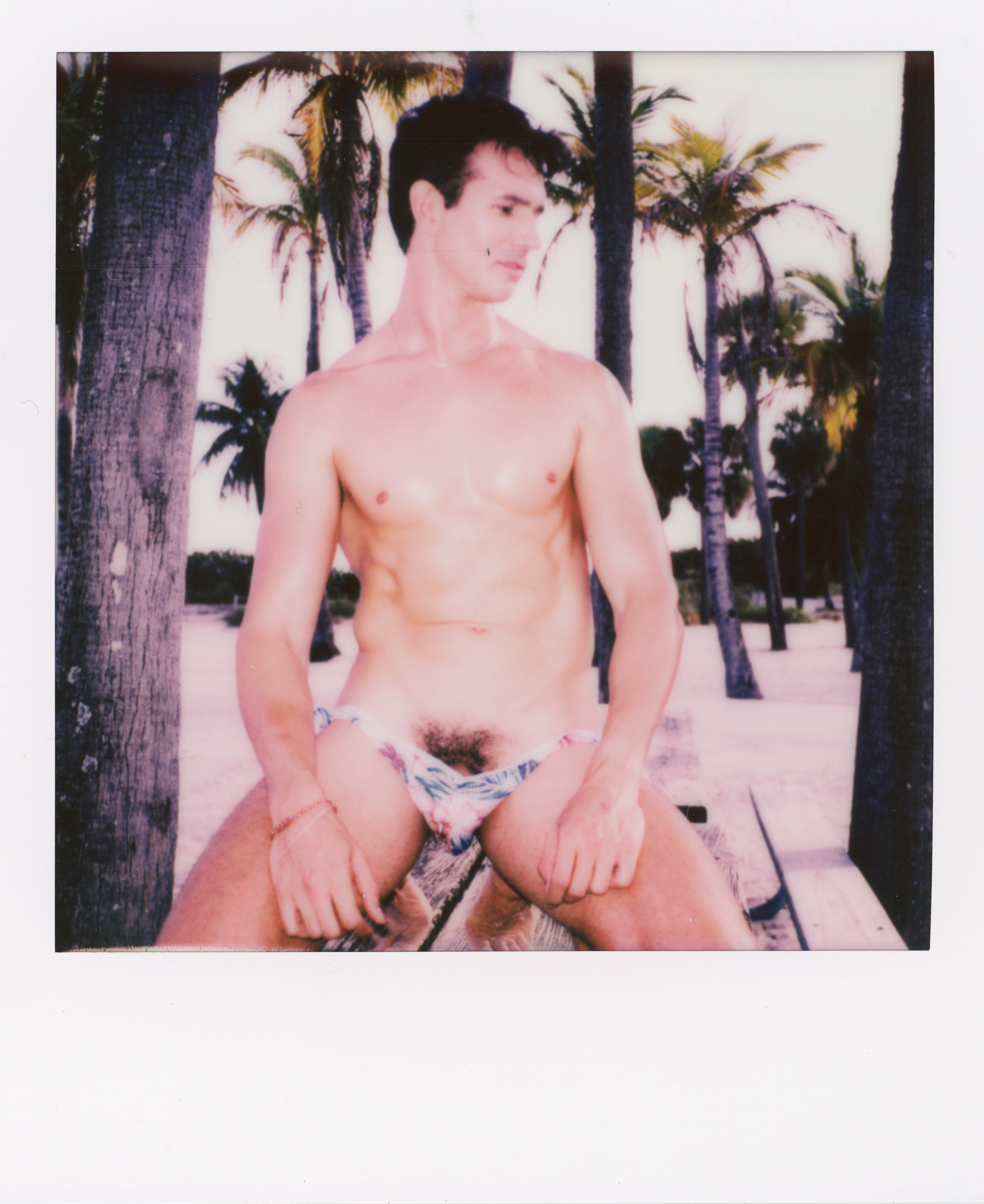 Miami 2023 Polaroid 012, a one-of-one instant photograph made in Miami, Florida, 2023 by Robert Andy Coombs.