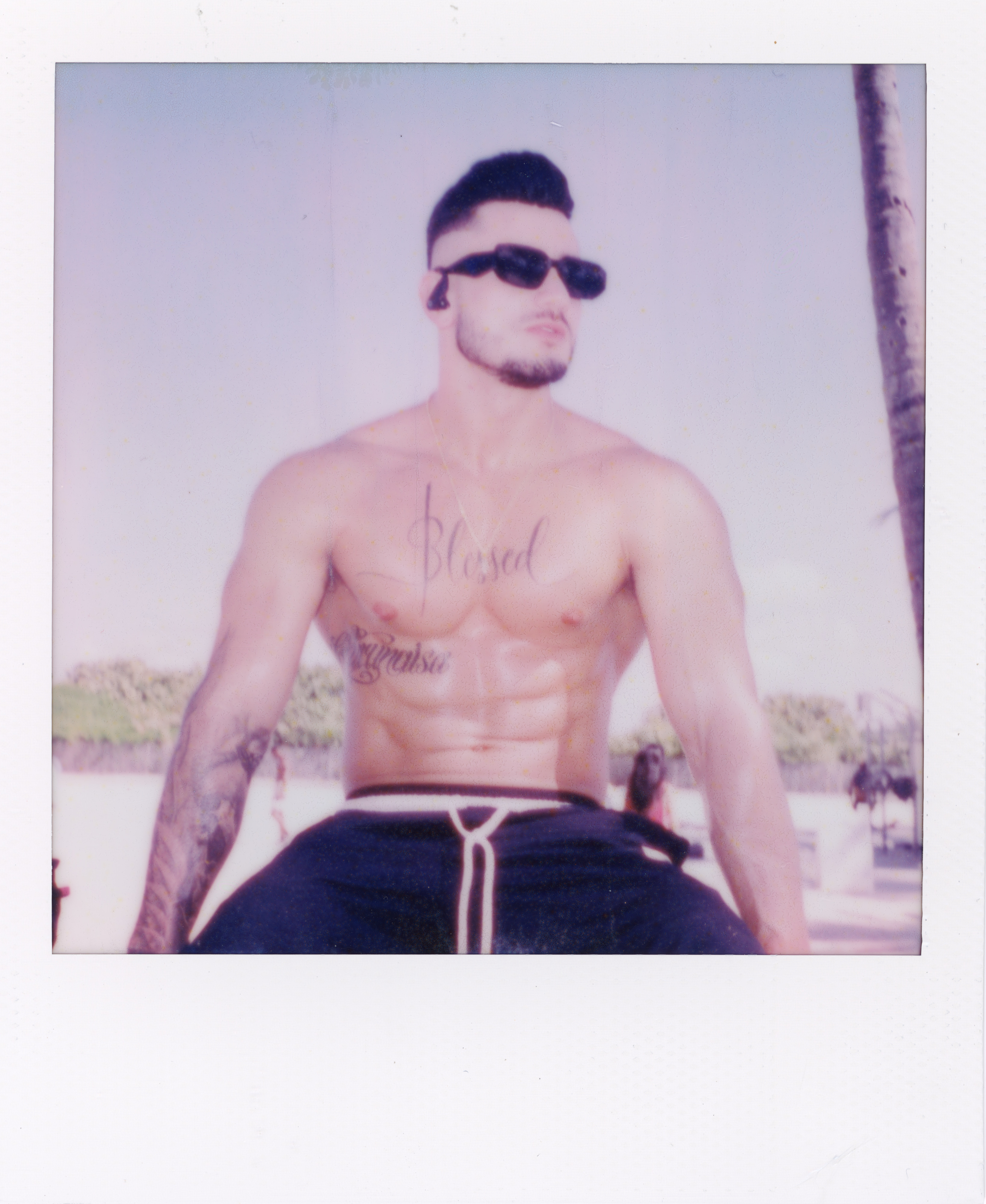 Miami 2023 Polaroid 025, a one-of-one instant photograph made in Miami, Florida, 2023 by Robert Andy Coombs.