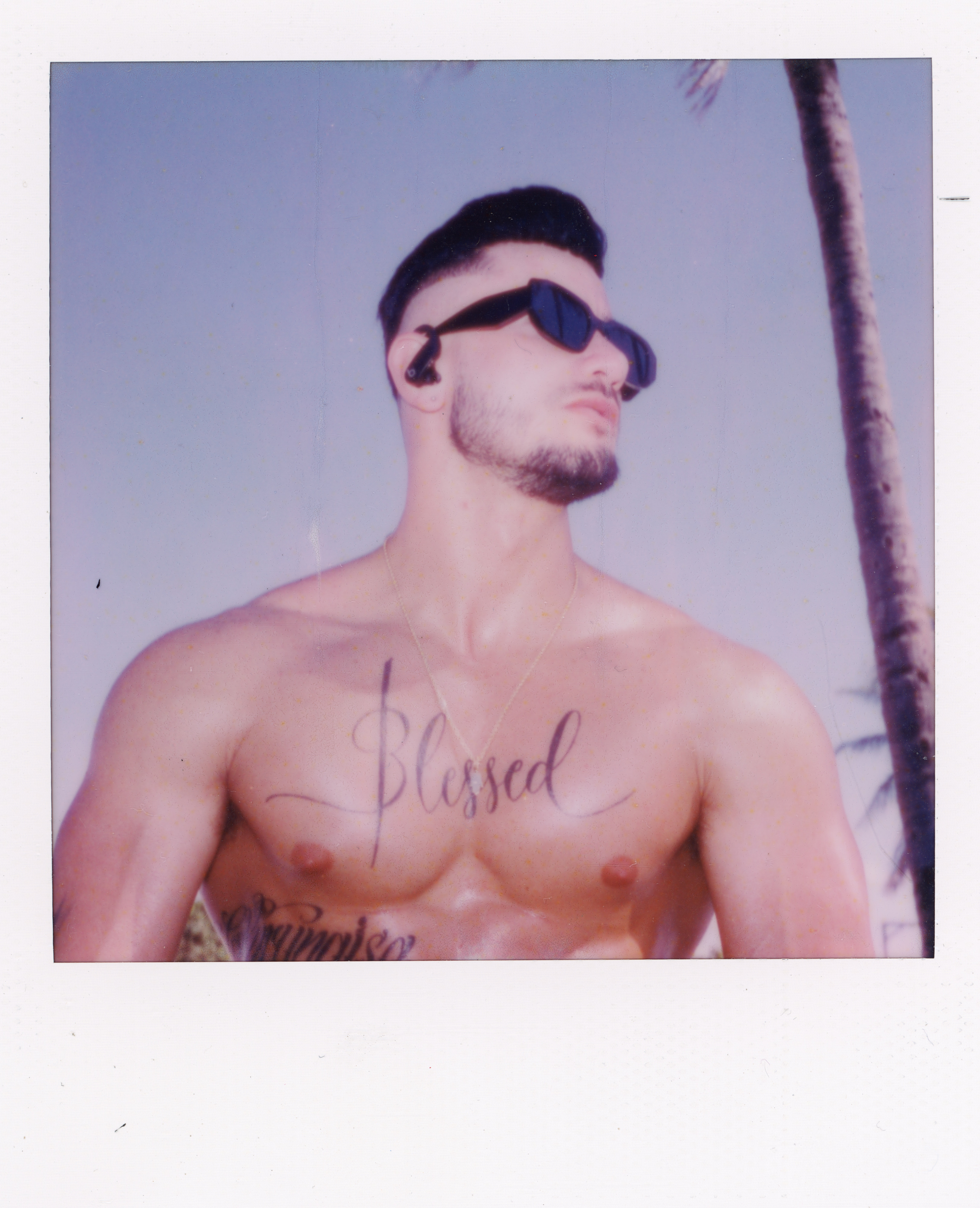 Miami 2023 Polaroid 026, a one-of-one instant photograph made in Miami, Florida, 2023 by Robert Andy Coombs.