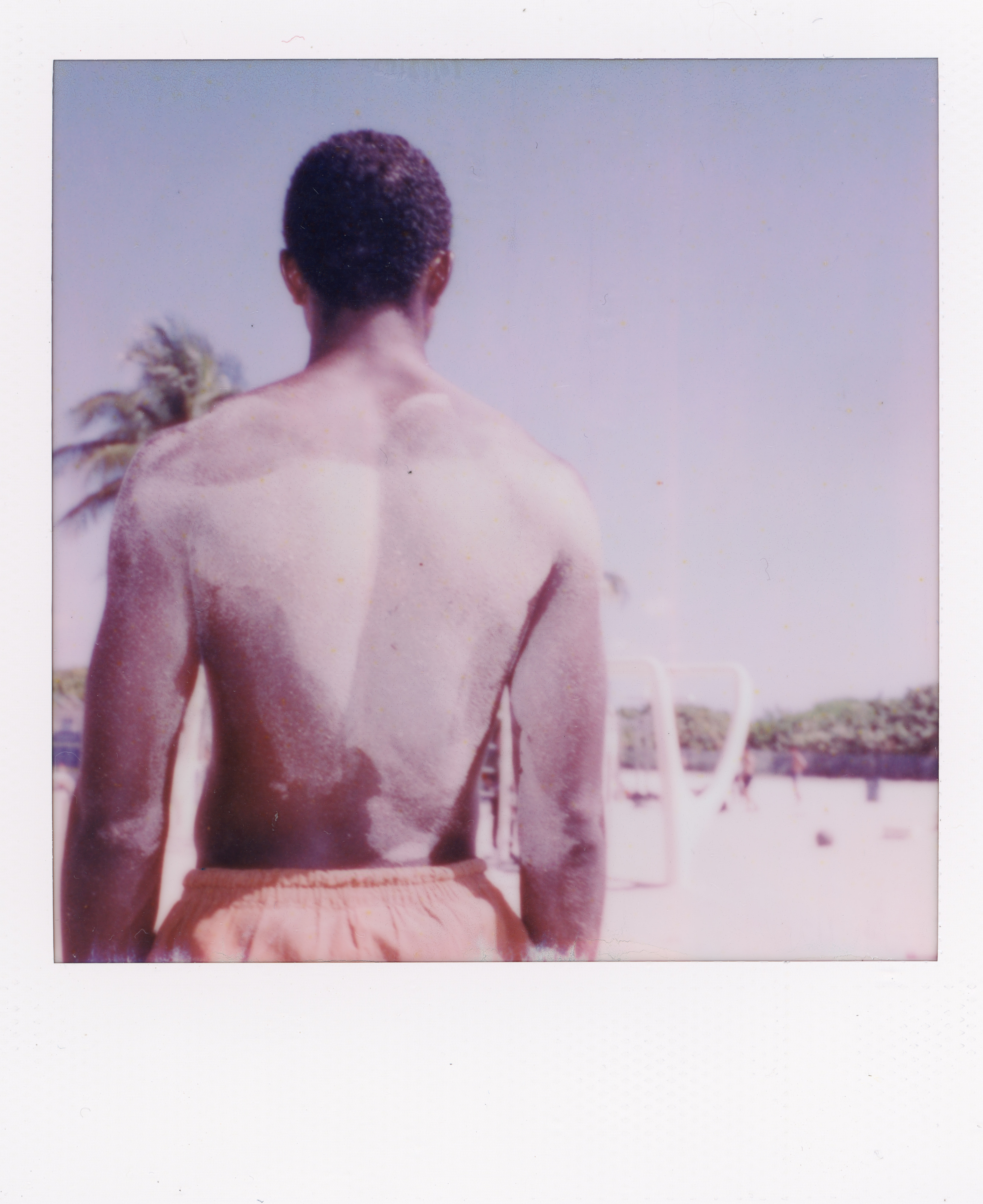 Miami 2023 Polaroid 027, a one-of-one instant photograph made in Miami, Florida, 2023 by Robert Andy Coombs.