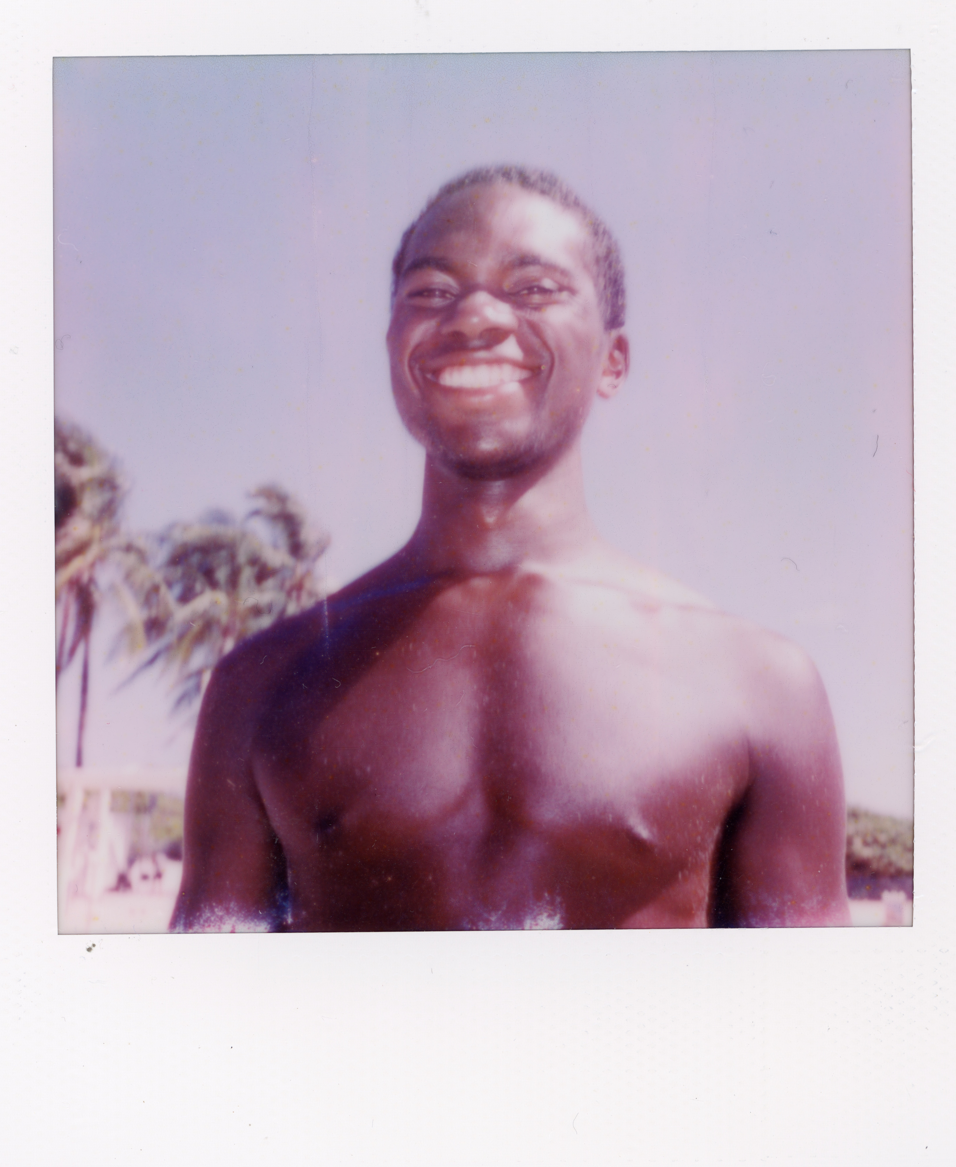 Miami 2023 Polaroid 028, a one-of-one instant photograph made in Miami, Florida, 2023 by Robert Andy Coombs.