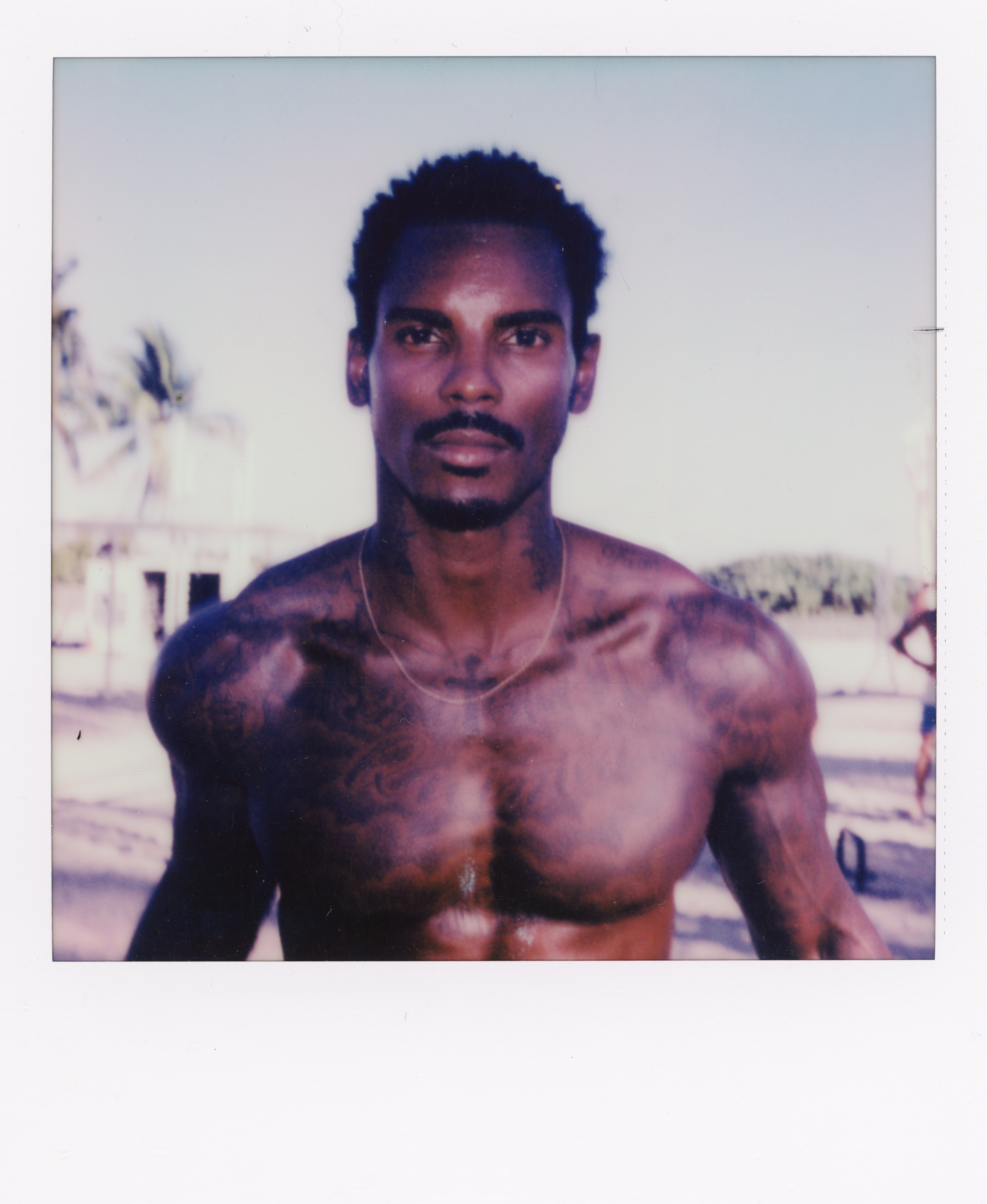Miami 2023 Polaroid 029, a one-of-one instant photograph made in Miami, Florida, 2023 by Robert Andy Coombs.