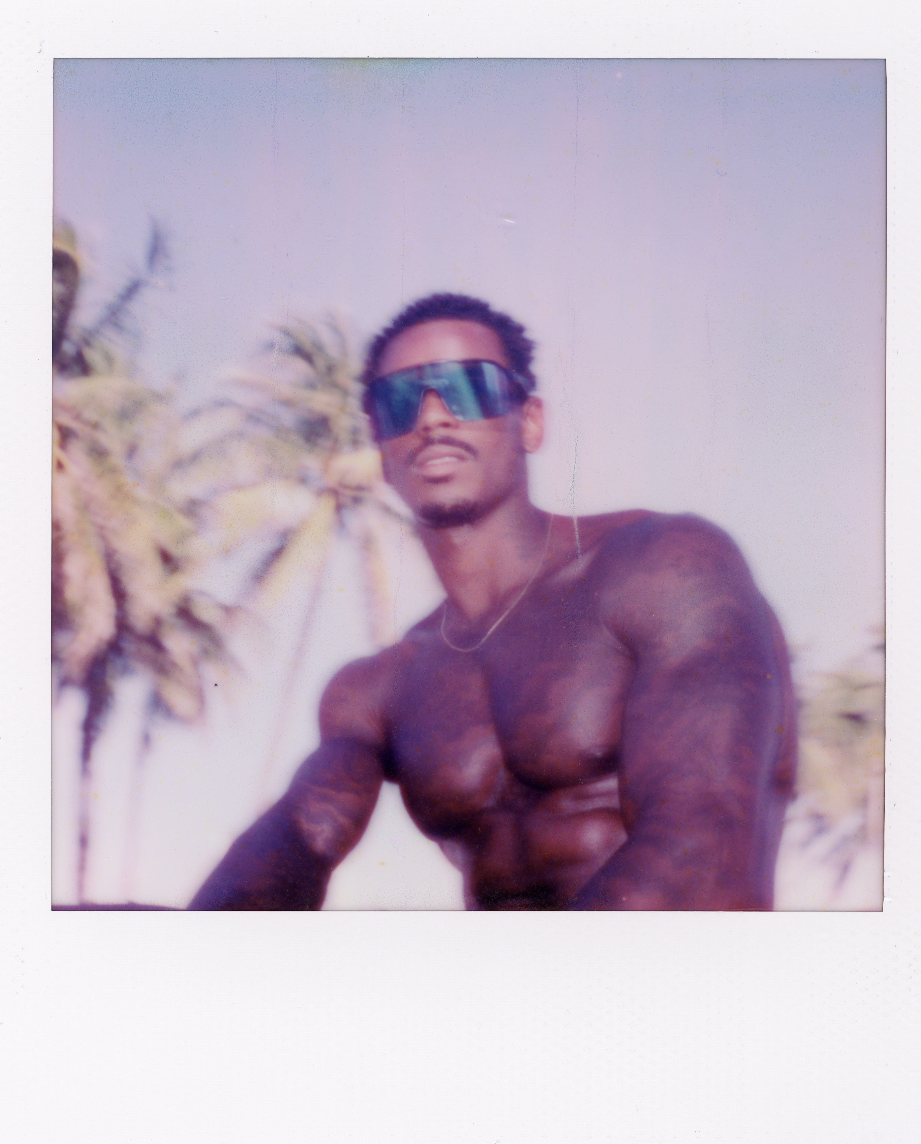 Miami 2023 Polaroid 030, a one-of-one instant photograph made in Miami, Florida, 2023 by Robert Andy Coombs.