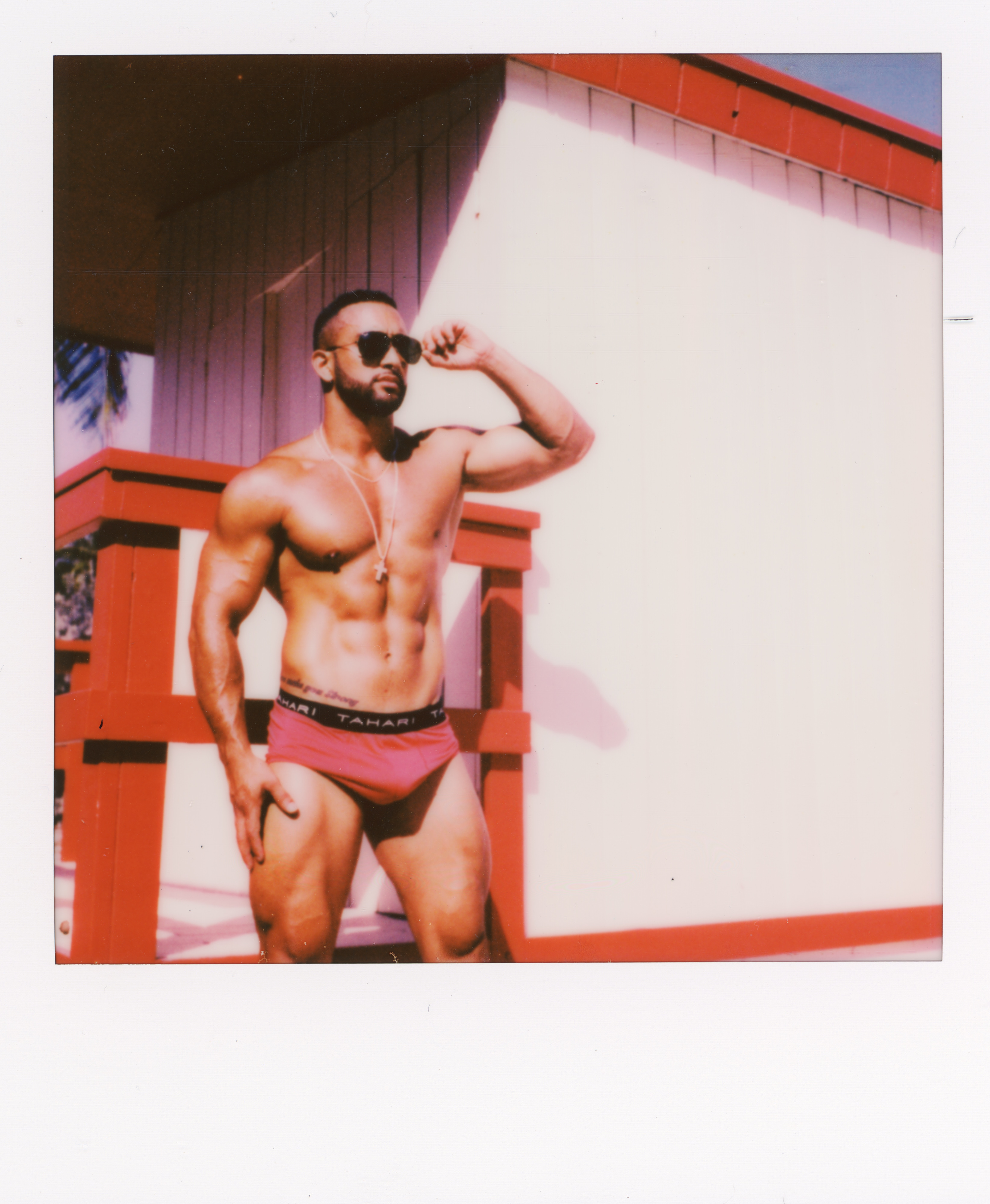Miami 2023 Polaroid 033, a one-of-one instant photograph made in Miami, Florida, 2023 by Robert Andy Coombs.