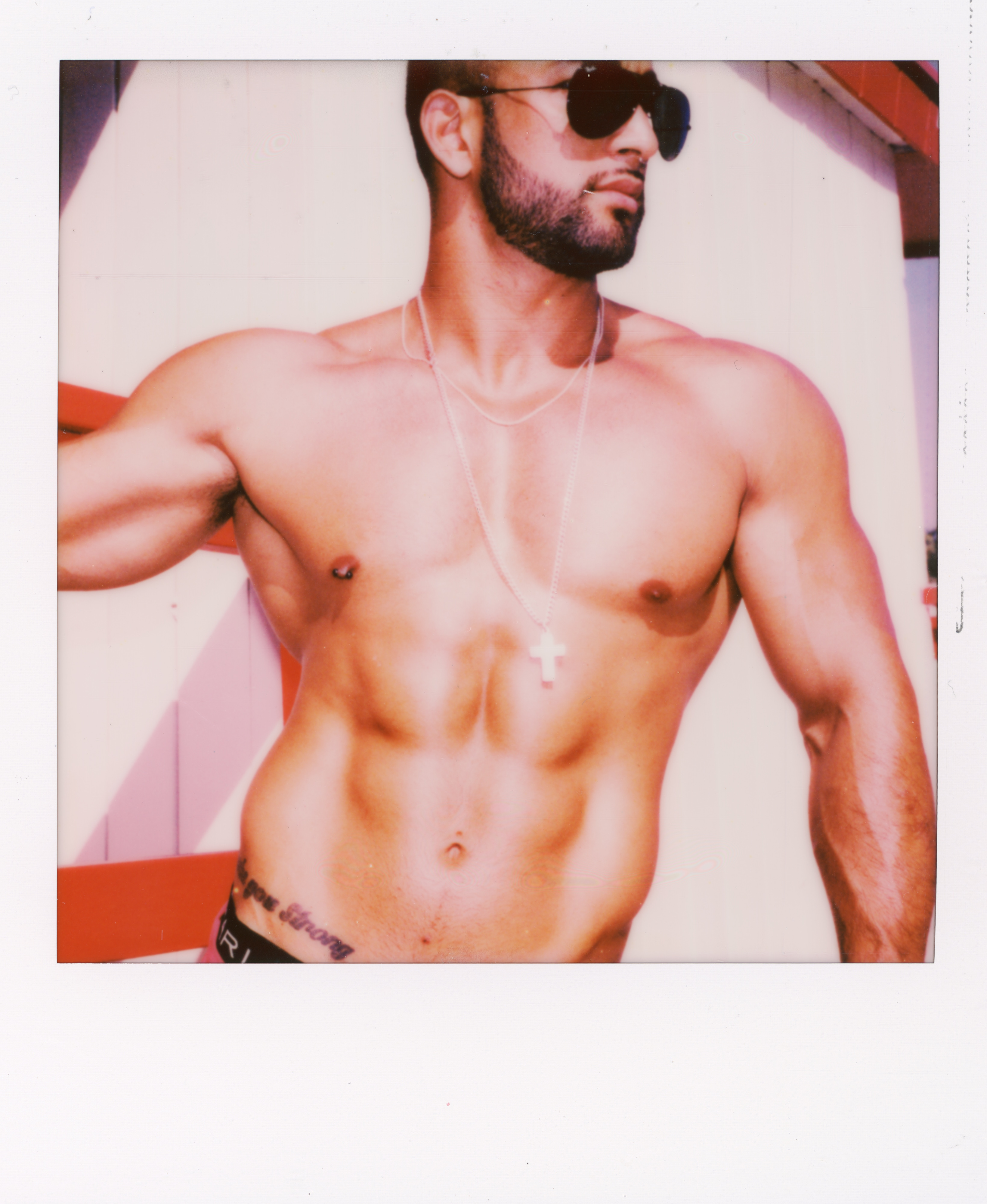 Miami 2023 Polaroid 034, a one-of-one instant photograph made in Miami, Florida, 2023 by Robert Andy Coombs.