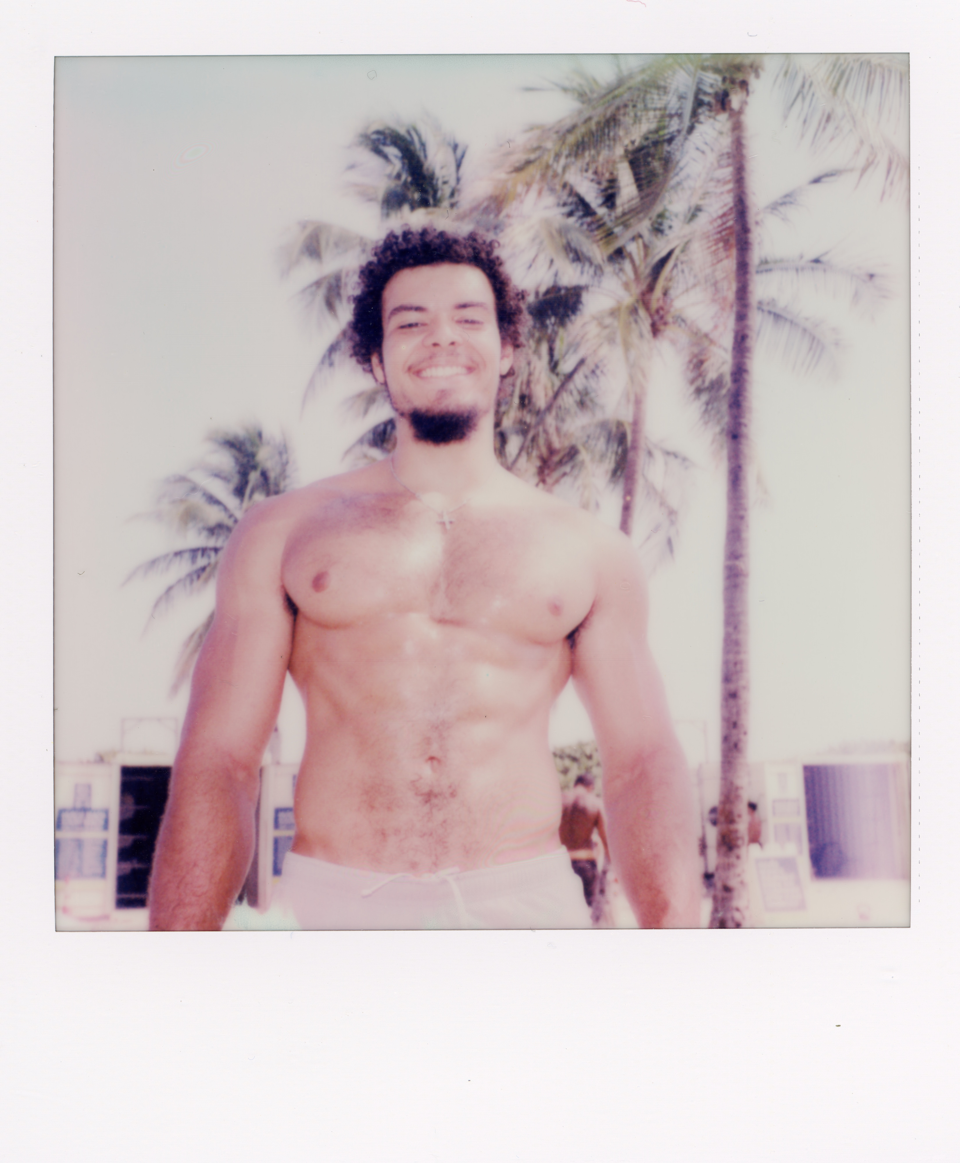 Miami 2023 Polaroid 035, a one-of-one instant photograph made in Miami, Florida, 2023 by Robert Andy Coombs.