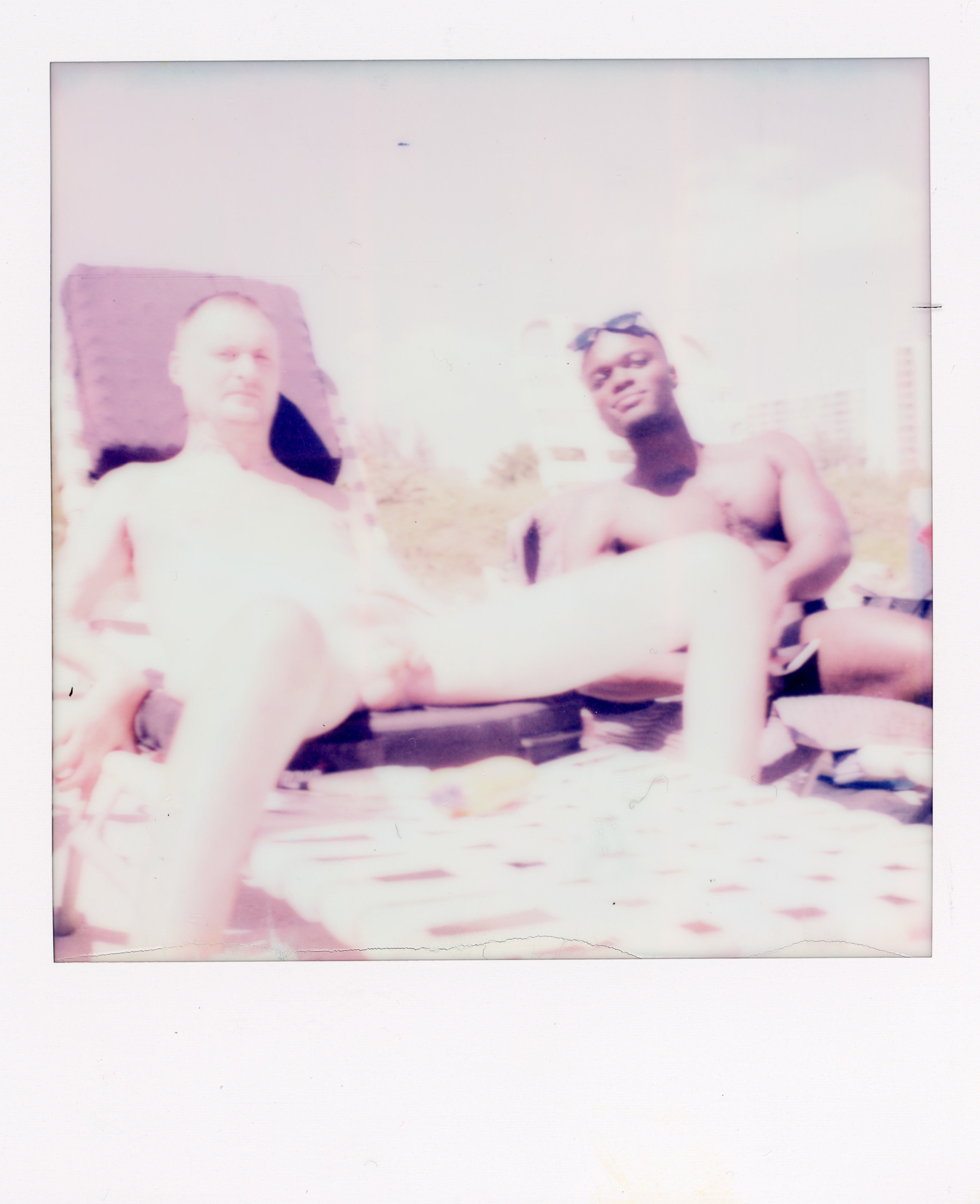 Miami 2023 Polaroid 039, a one-of-one instant photograph made in Miami, Florida, 2023 by Robert Andy Coombs.