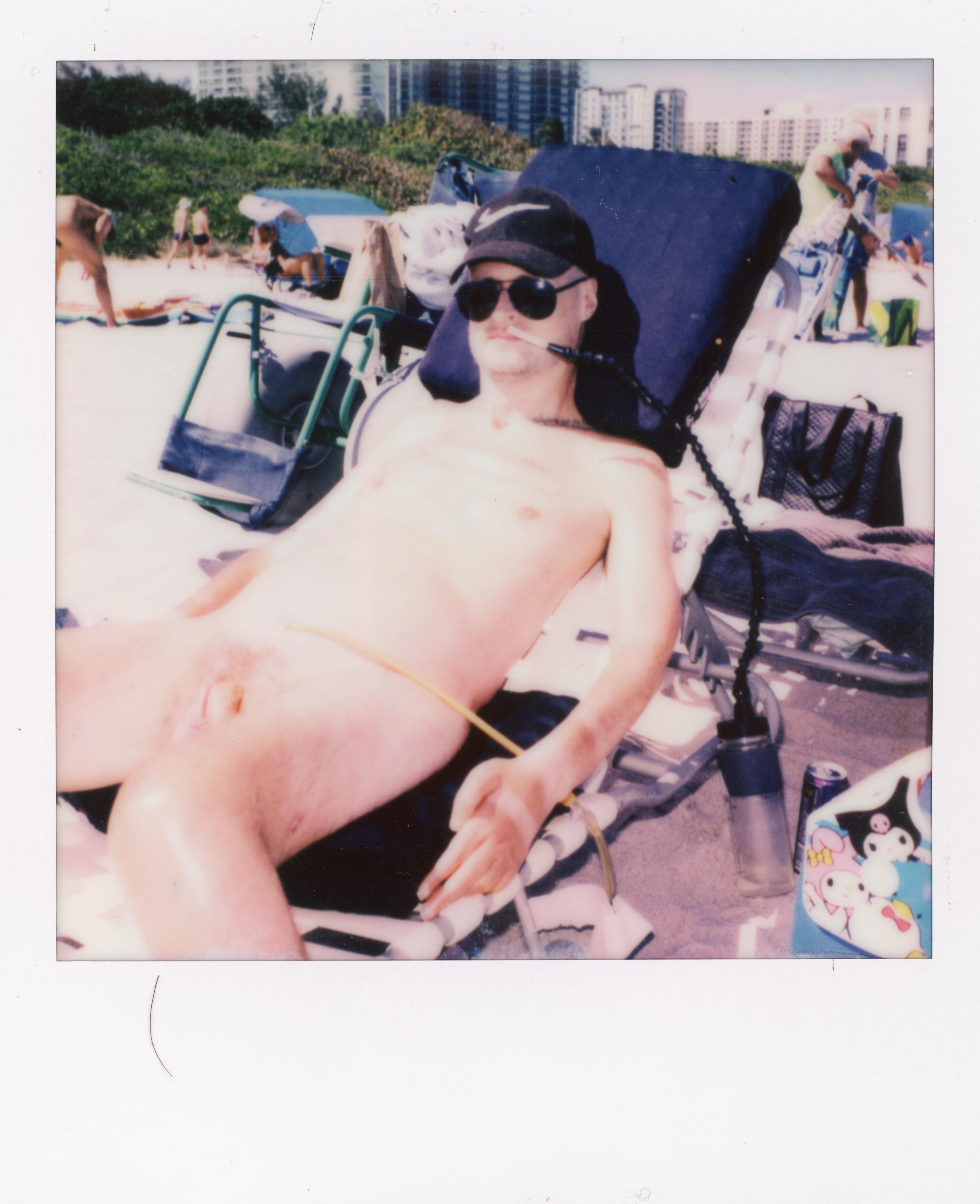 Miami 2023 Polaroid 040, a one-of-one instant photograph made in Miami, Florida, 2023 by Robert Andy Coombs.