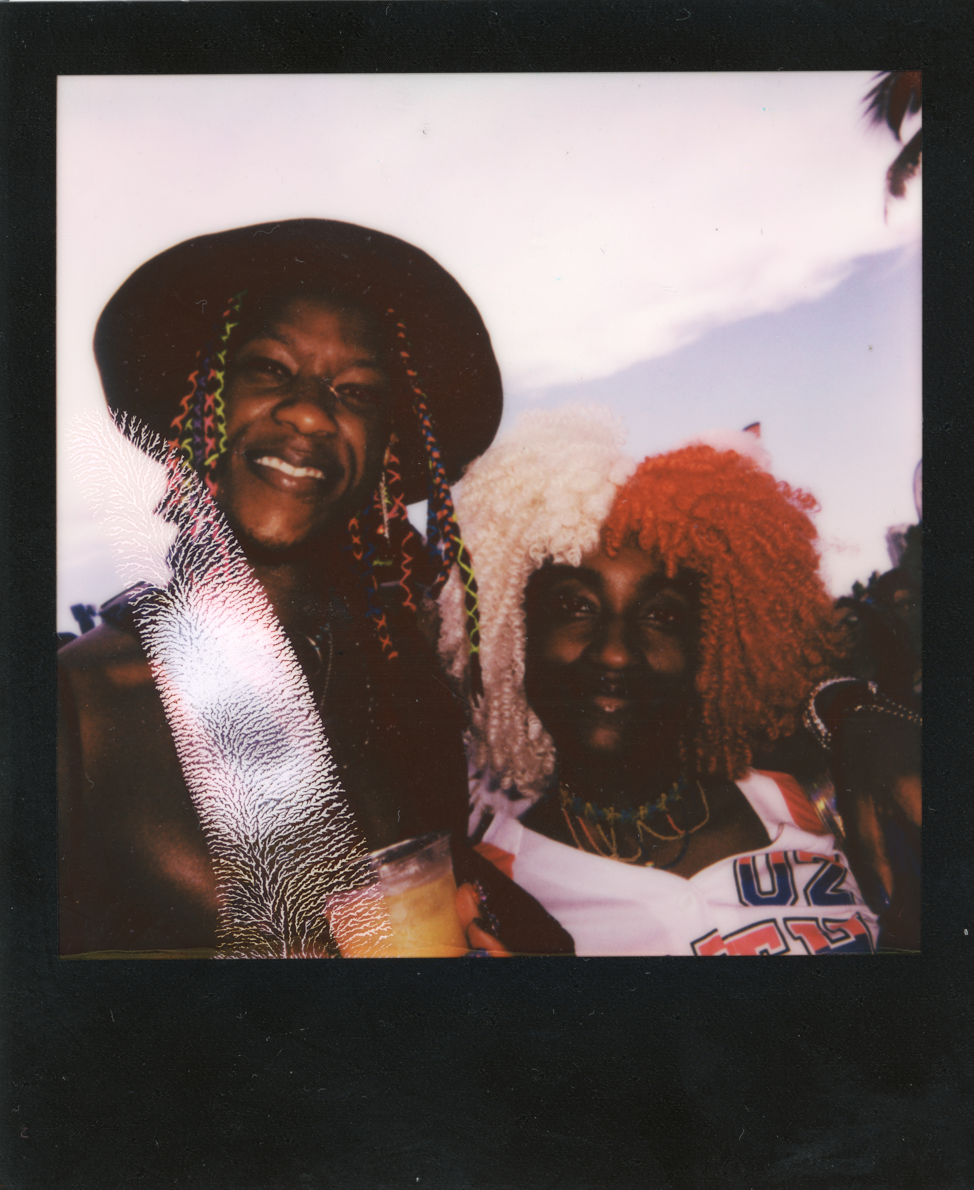 Miami 2023 Polaroid 045, a one-of-one instant photograph made in Miami, Florida, 2023 by Robert Andy Coombs.