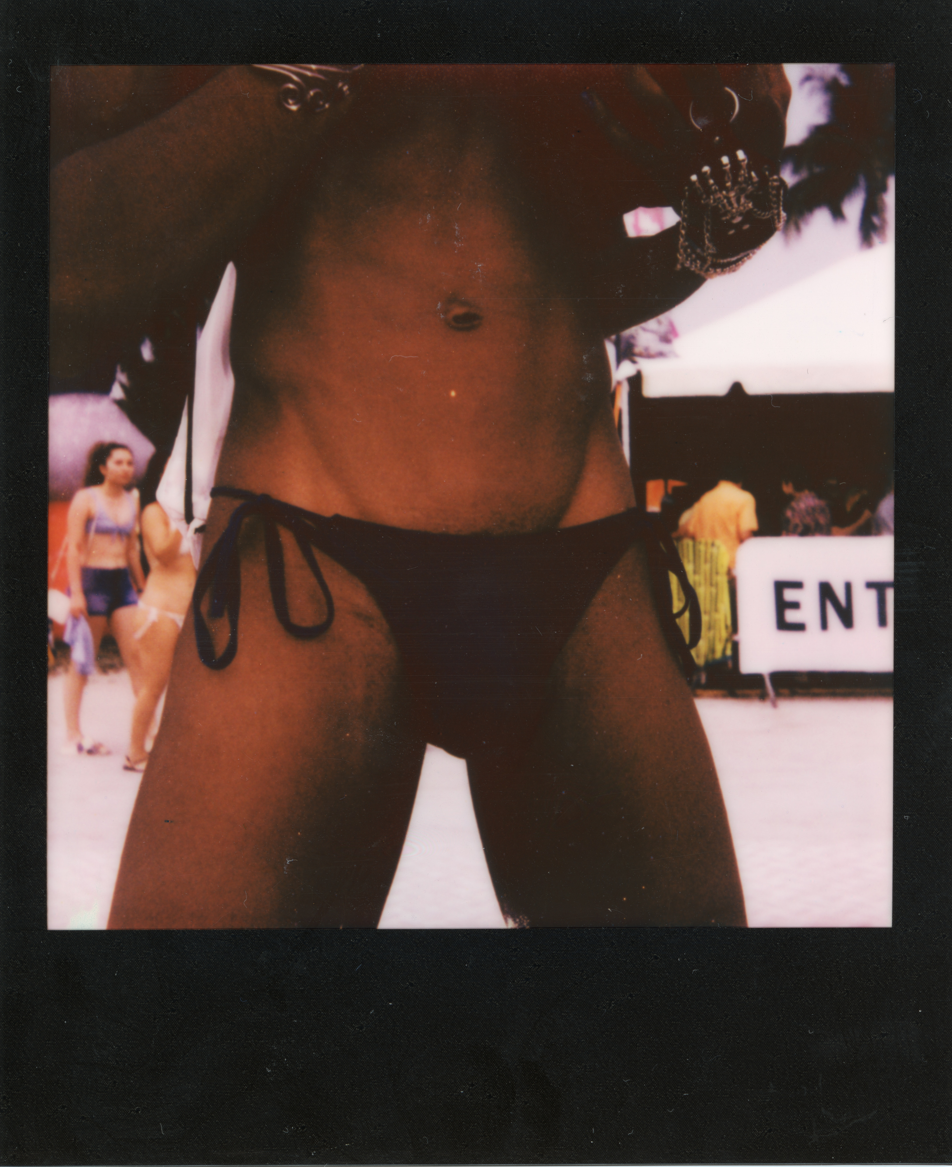 Miami 2023 Polaroid 050, a one-of-one instant photograph made in Miami, Florida, 2023 by Robert Andy Coombs.