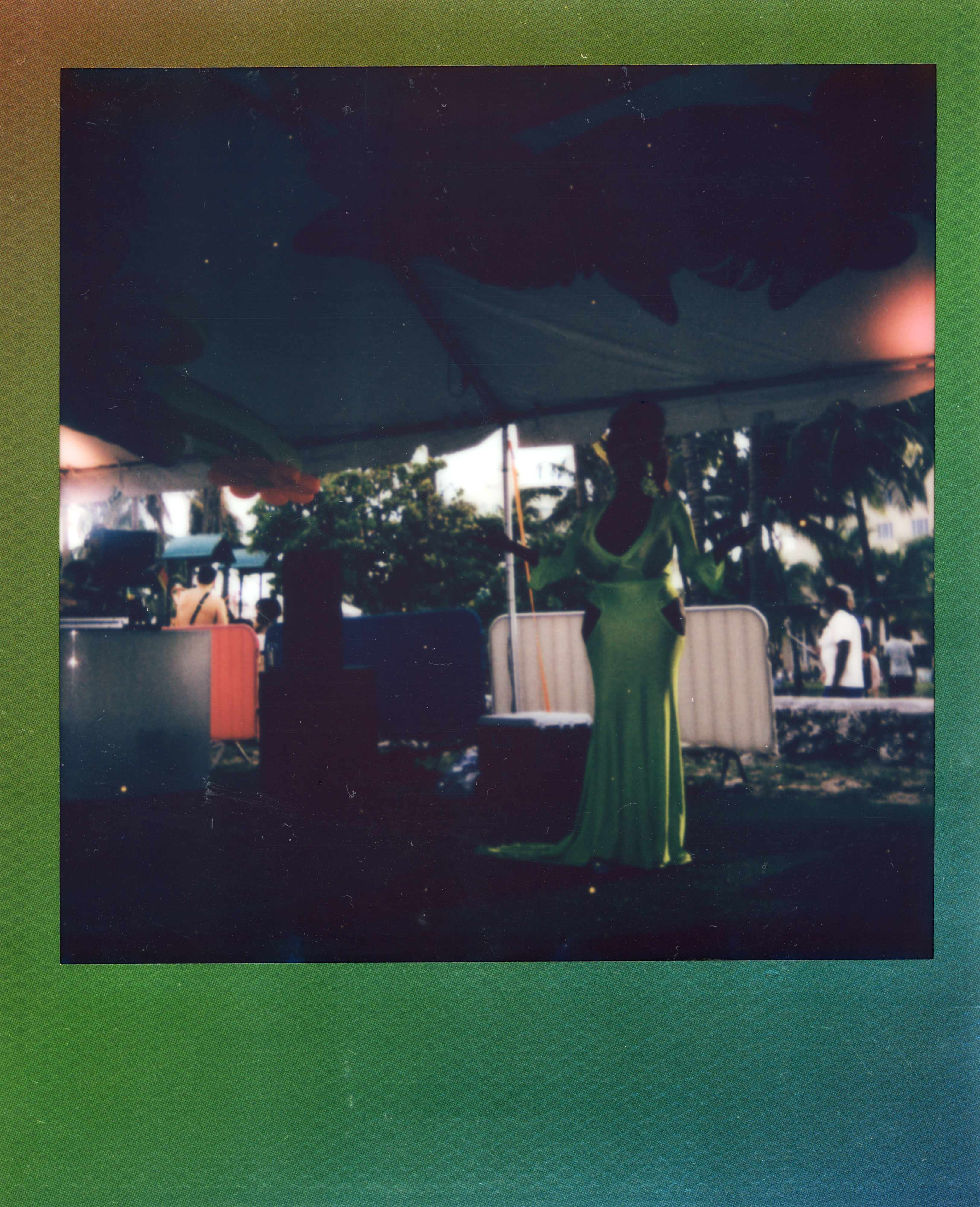 Miami 2023 Polaroid 051, a one-of-one instant photograph made in Miami, Florida, 2023 by Robert Andy Coombs.