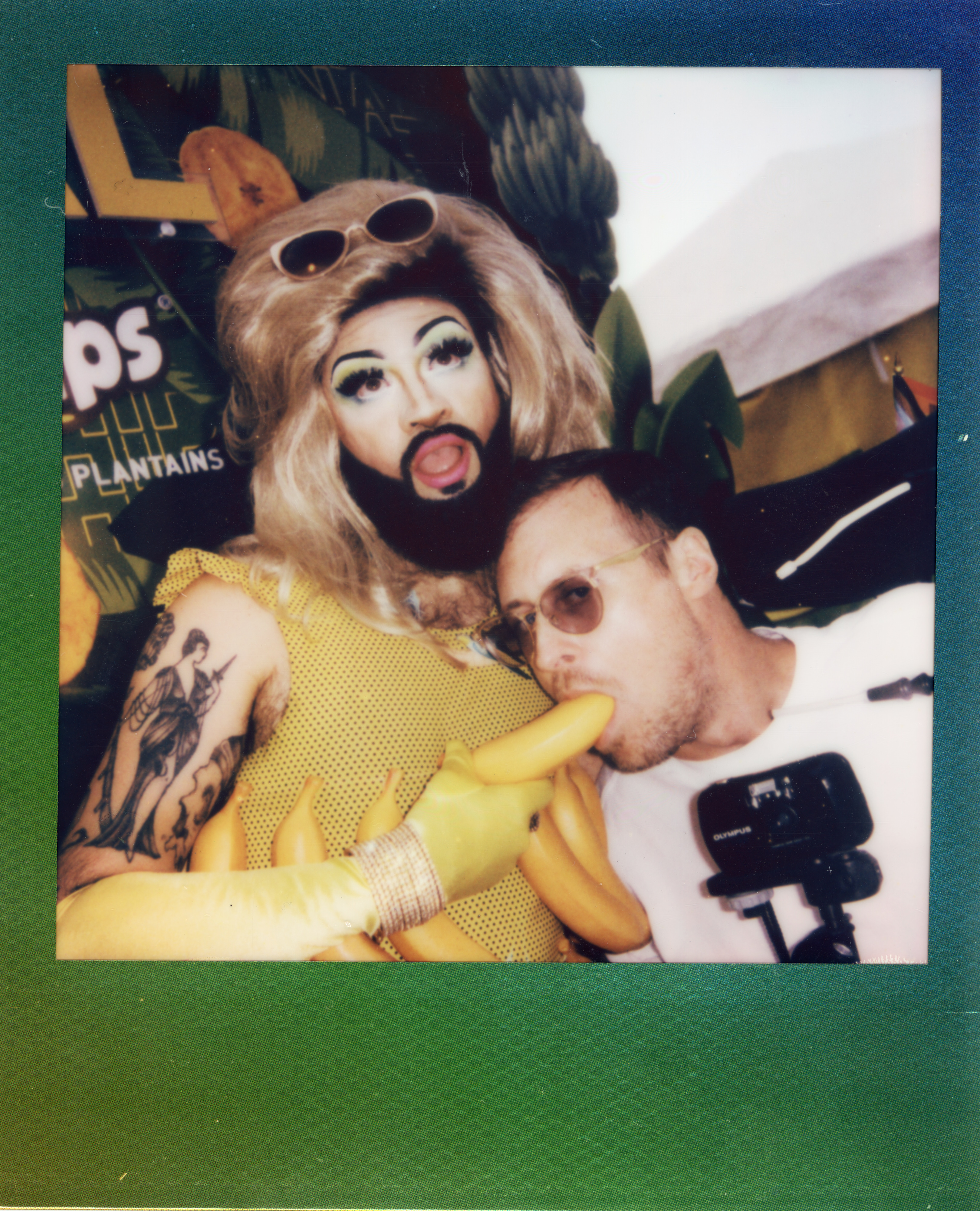 Miami 2023 Polaroid 053, a one-of-one instant photograph made in Miami, Florida, 2023 by Robert Andy Coombs.