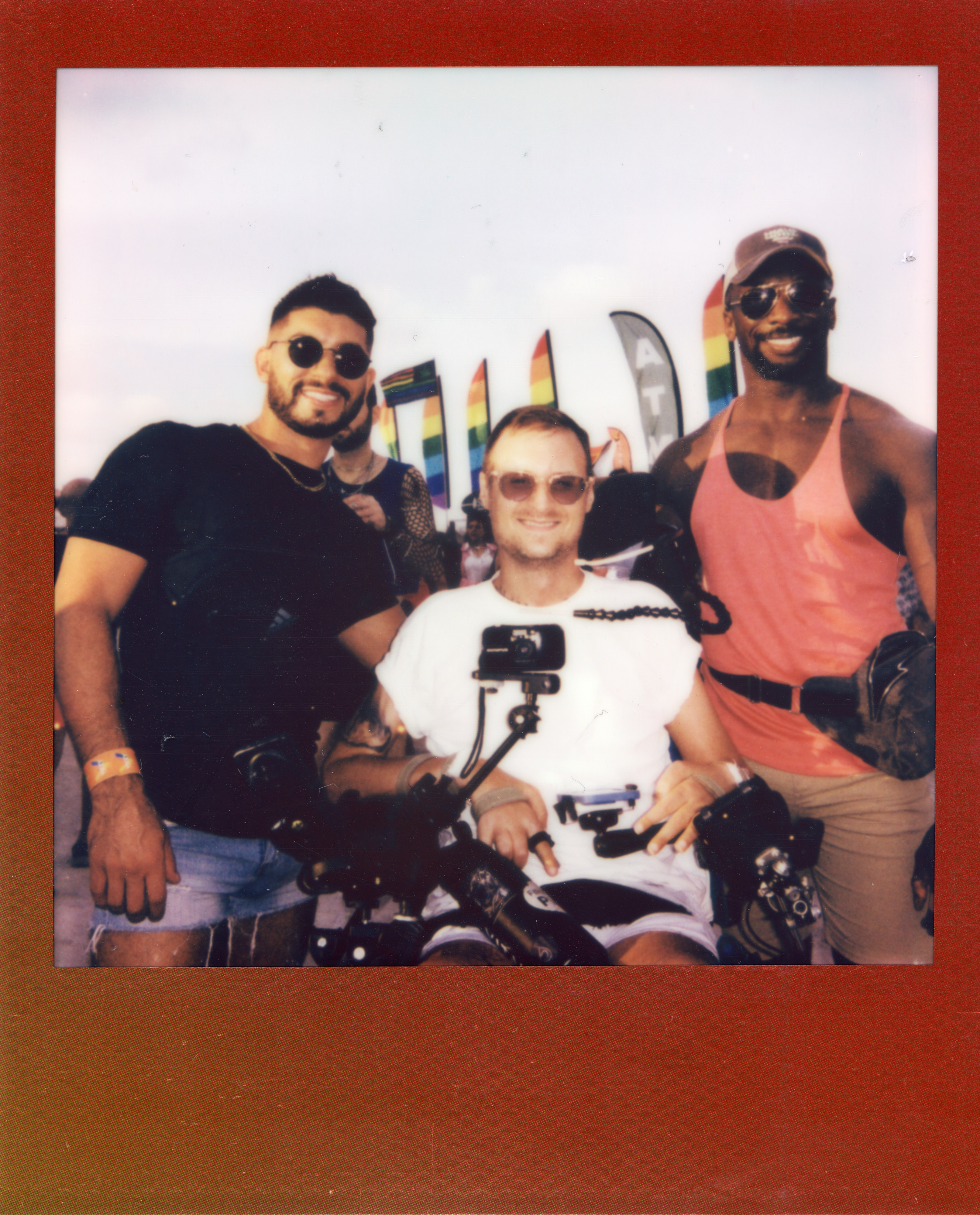 Miami 2023 Polaroid 054, a one-of-one instant photograph made in Miami, Florida, 2023 by Robert Andy Coombs.