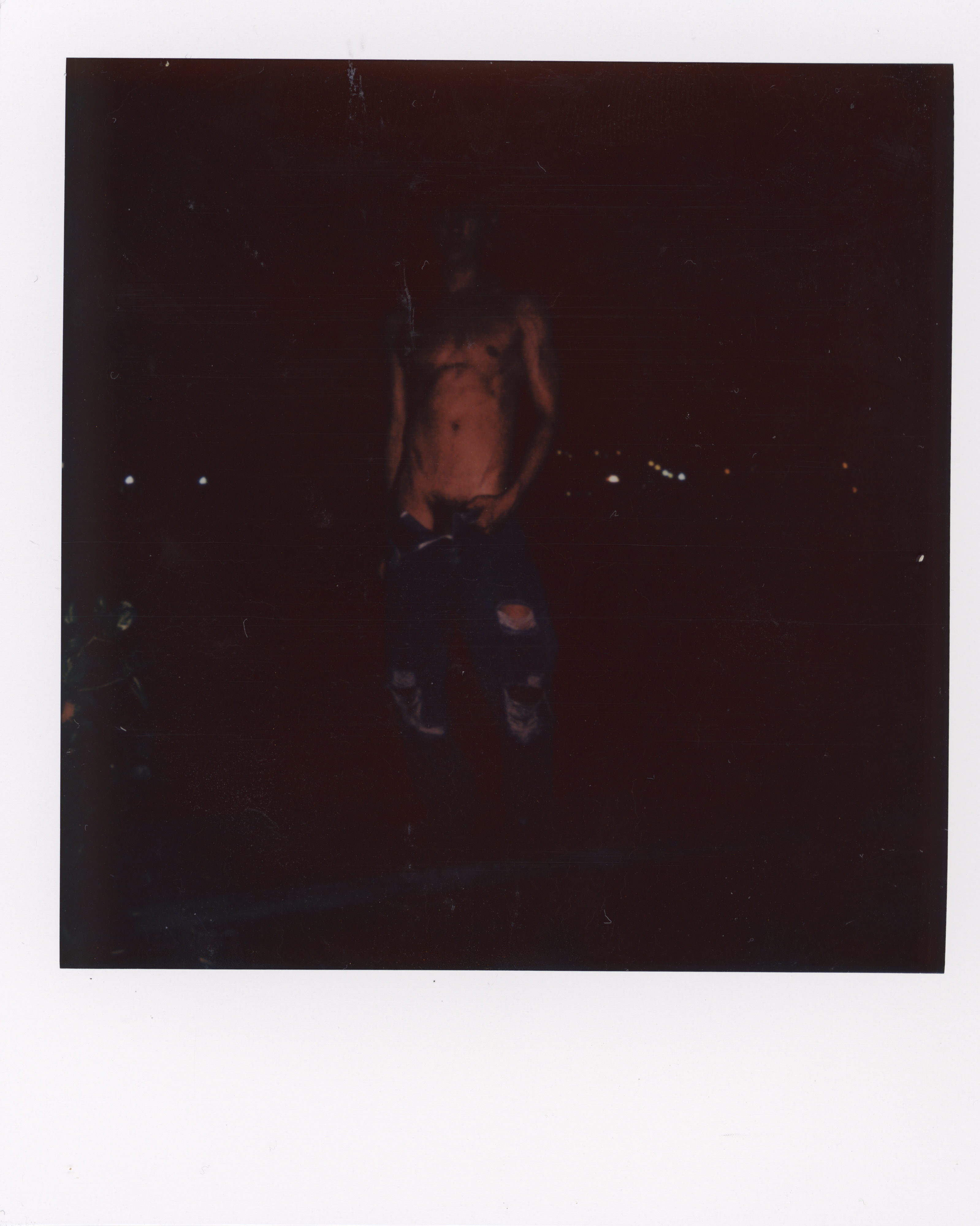 Miami 2023 Polaroid 058, a one-of-one instant photograph made in Miami, Florida, 2023 by Robert Andy Coombs.